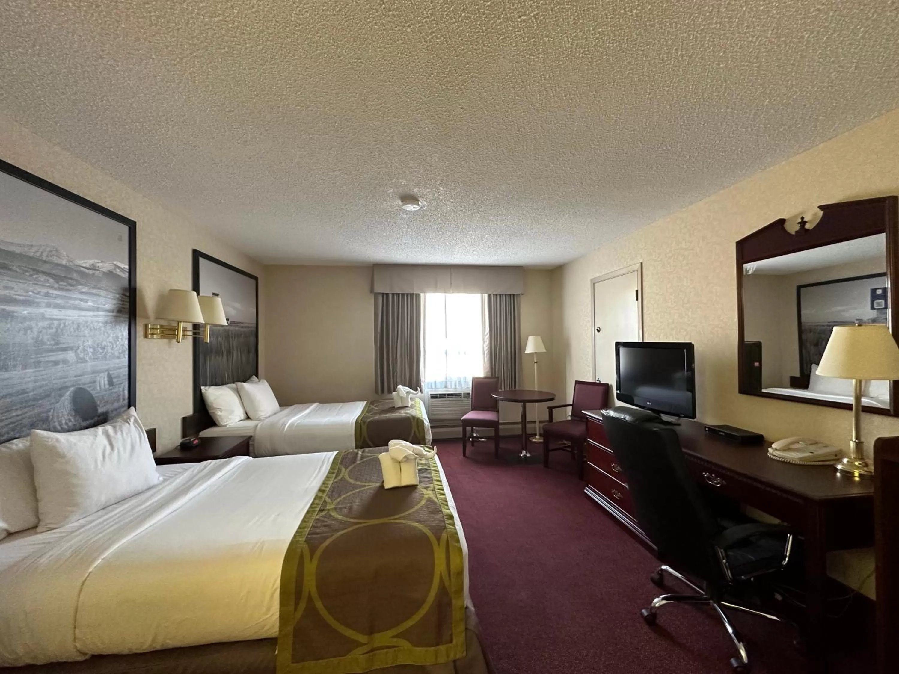 Photo of the whole room, Bed in Super 8 by Wyndham Lethbridge