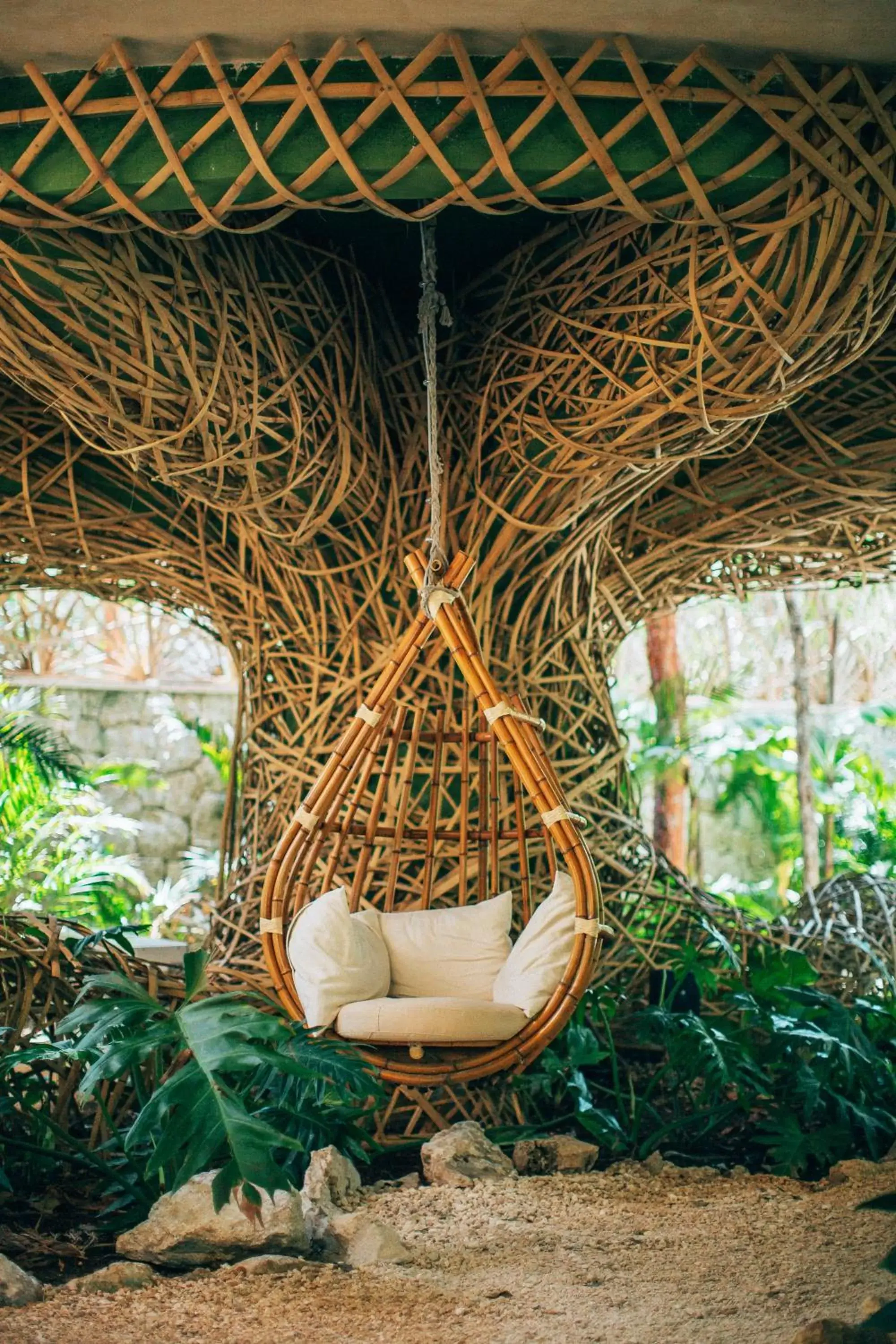 Living room in KAN TULUM