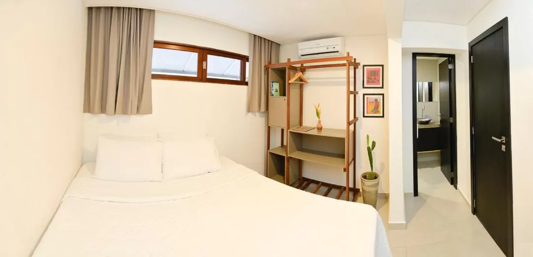 Bed in Xilo Design Hotel