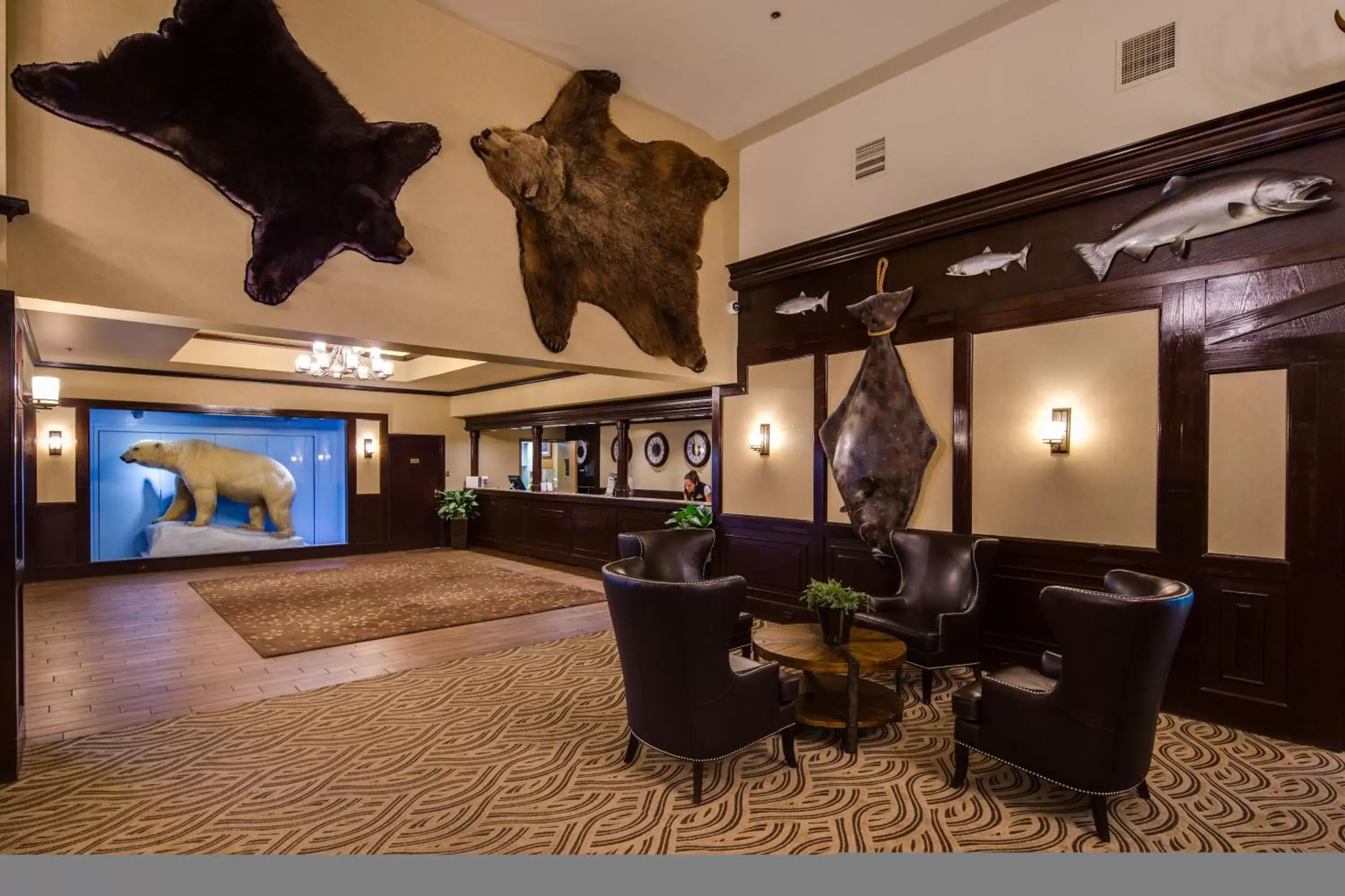 Lobby or reception in The Lakefront Anchorage