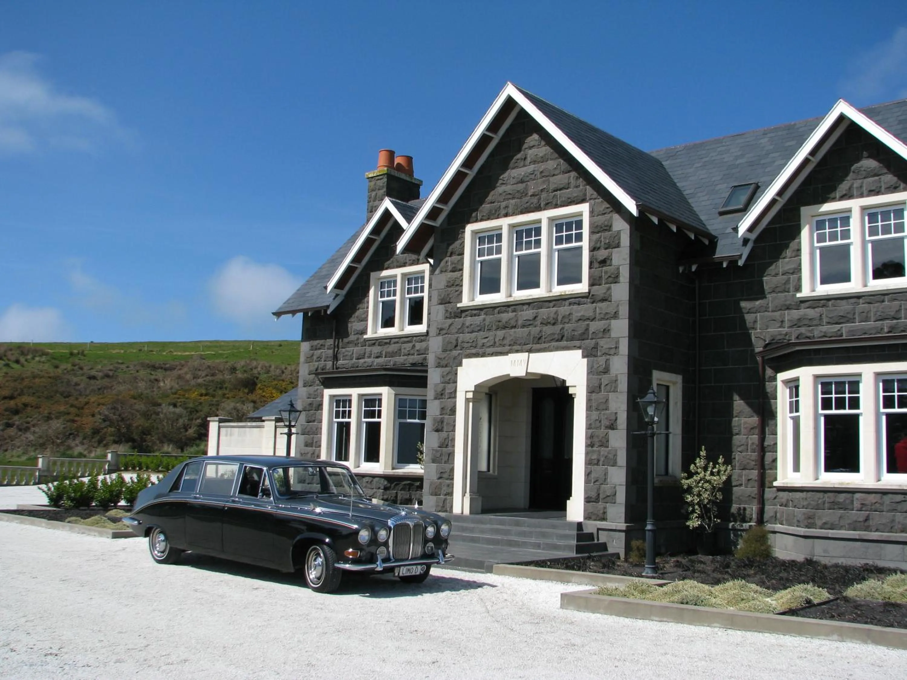 Facade/entrance in Camp Estate by Larnach Castle