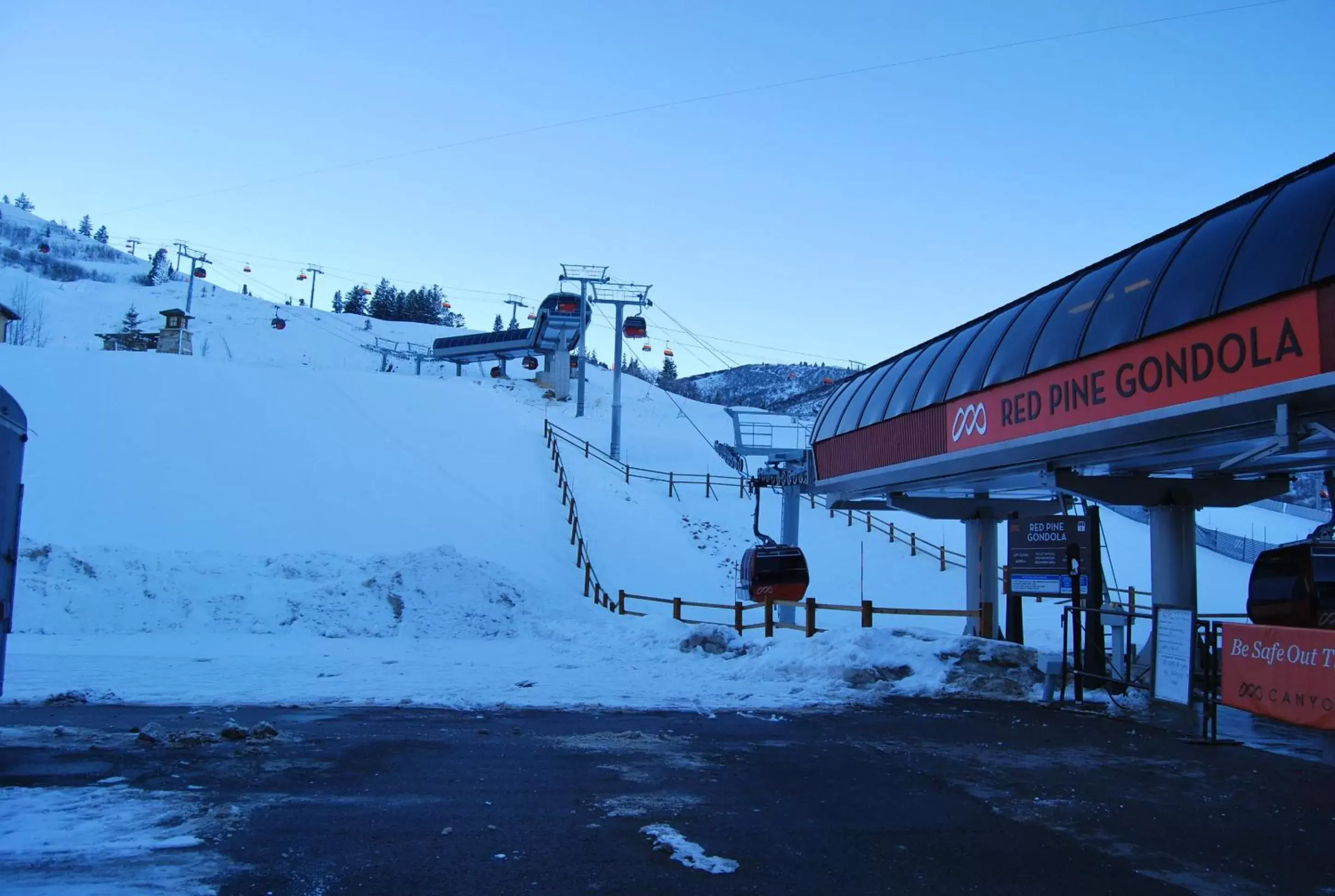 Winter in Condos at Canyons Resort by White Pines