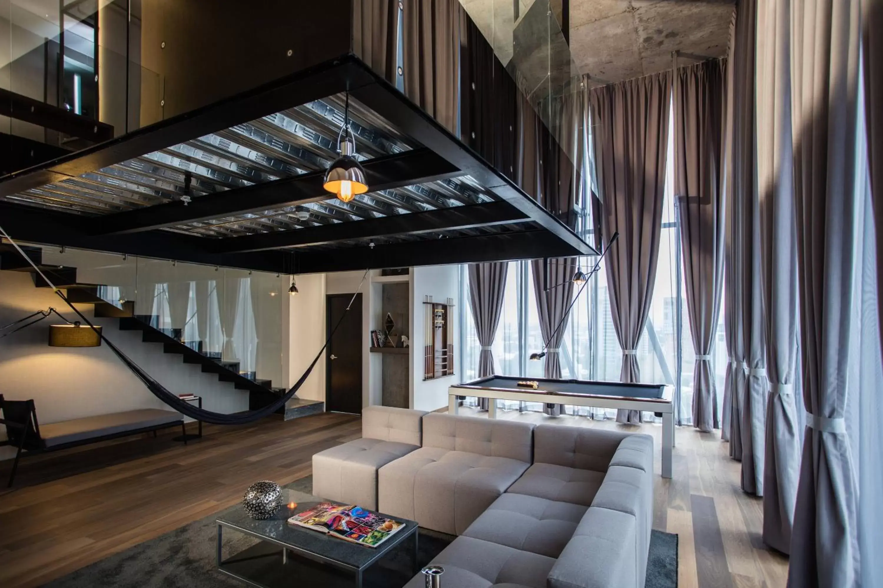 Living room, Seating Area in AC Hotel by Marriott Guadalajara Mexico