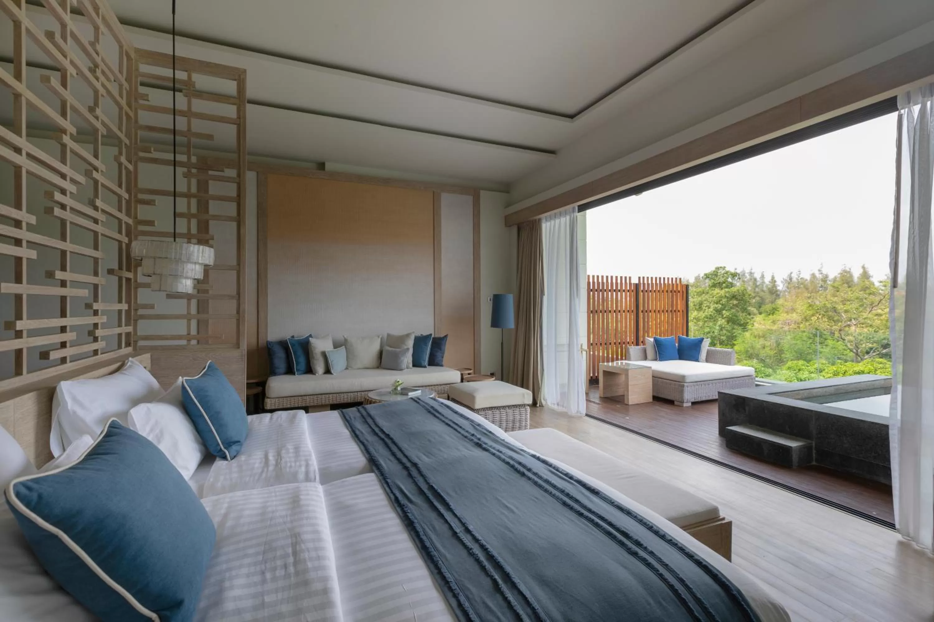 Bed in Cape Nidhra Hotel