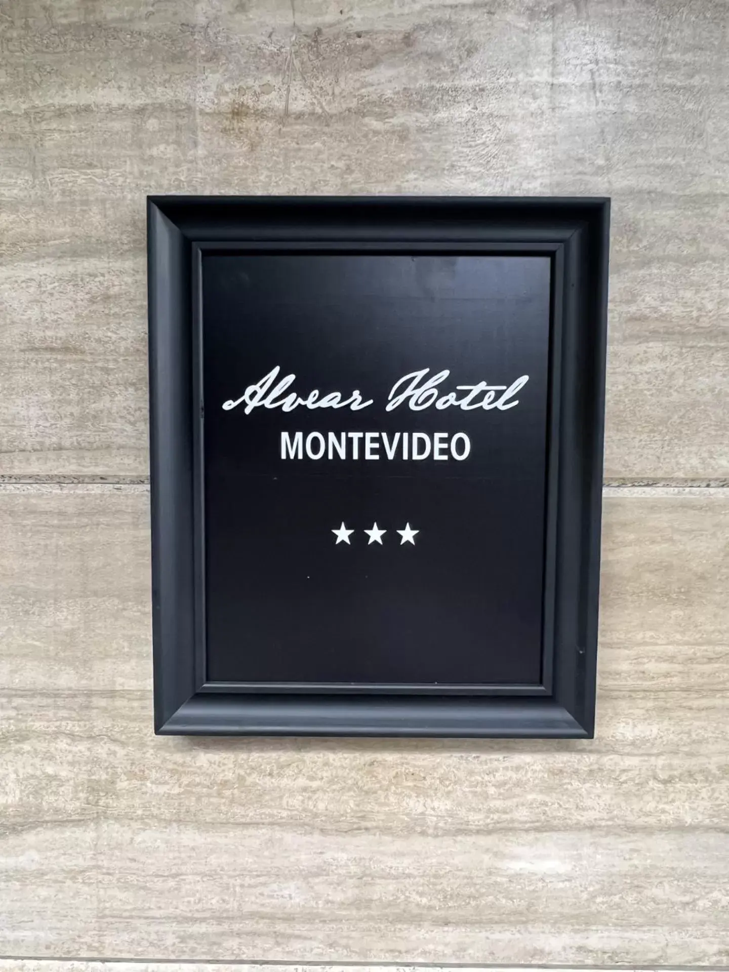 Property logo or sign in Hotel Alvear