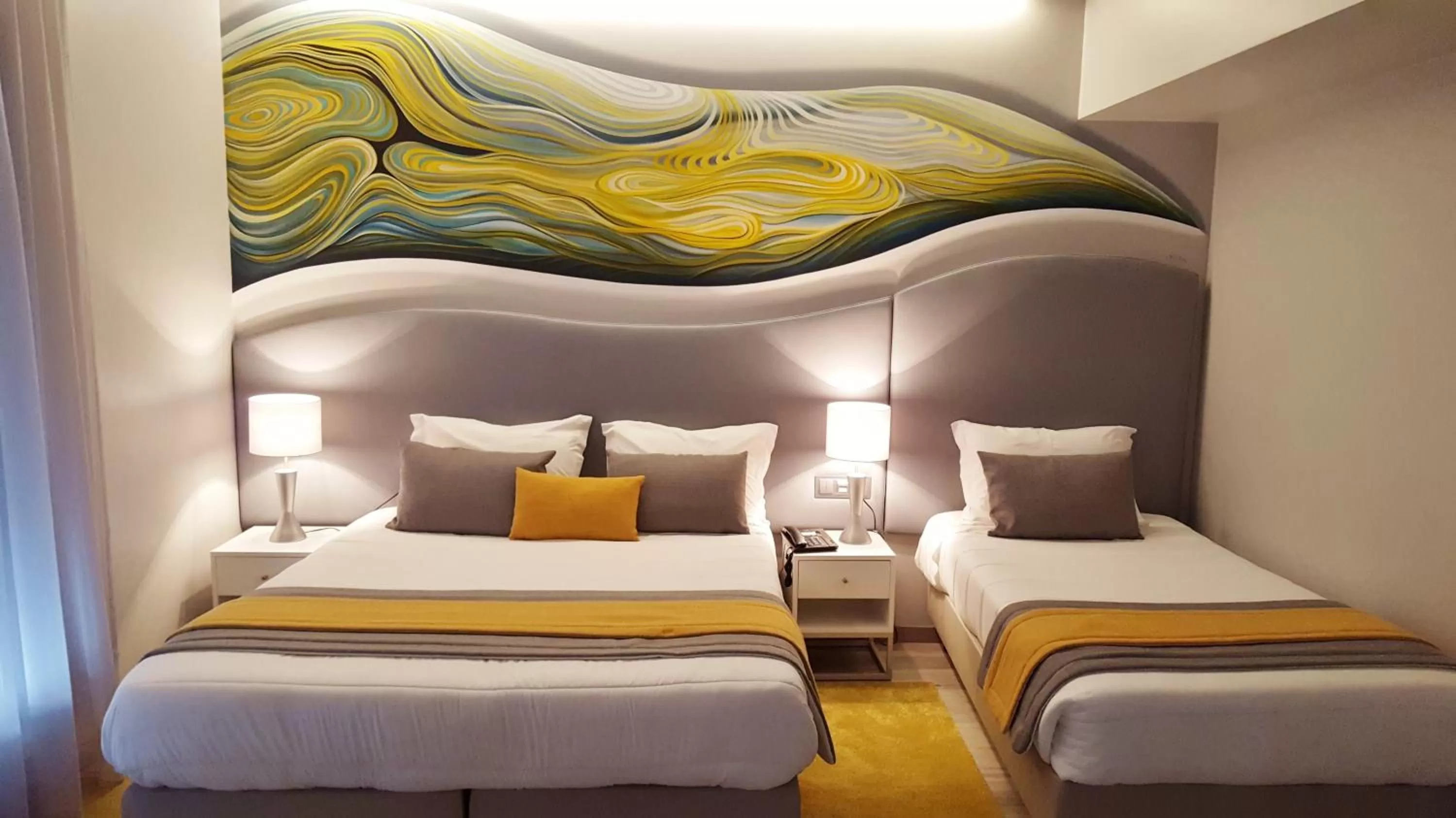 Bedroom, Bed in Hotel Aleluia