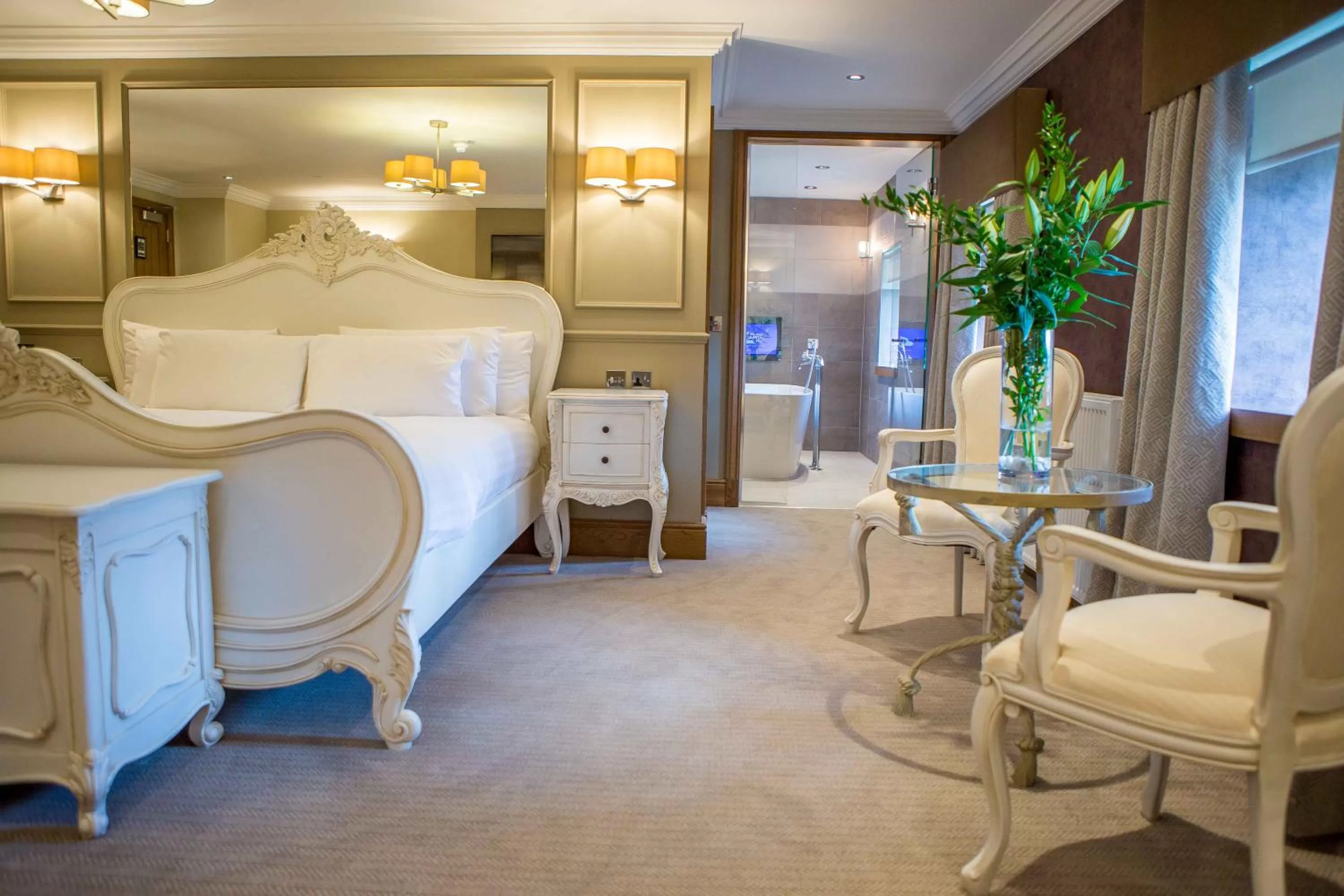 Bed in Bowfield Hotel and Spa