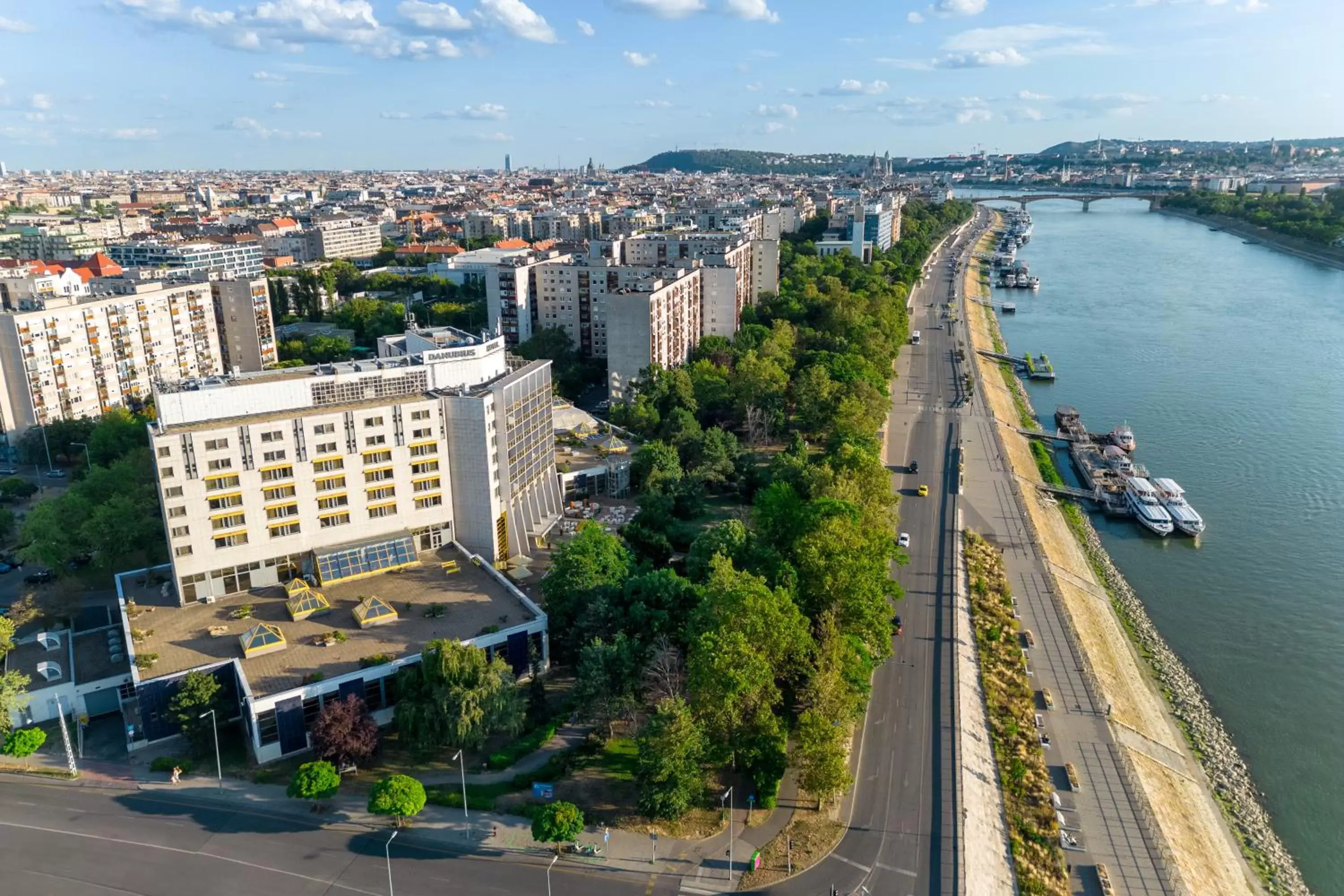 Property building, Bird's-eye View in Danubius Hotel Helia