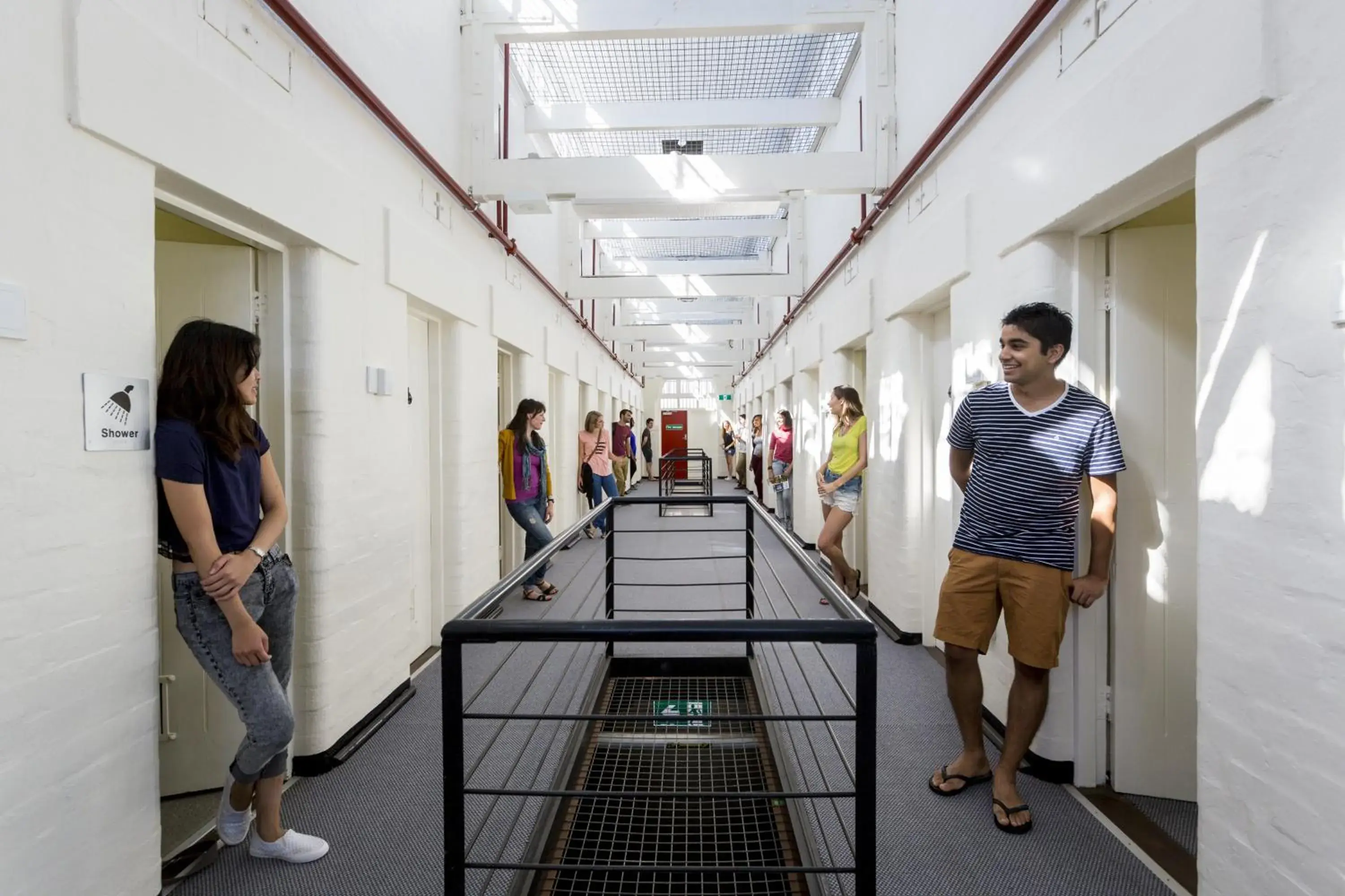 Area and facilities in Fremantle Prison YHA