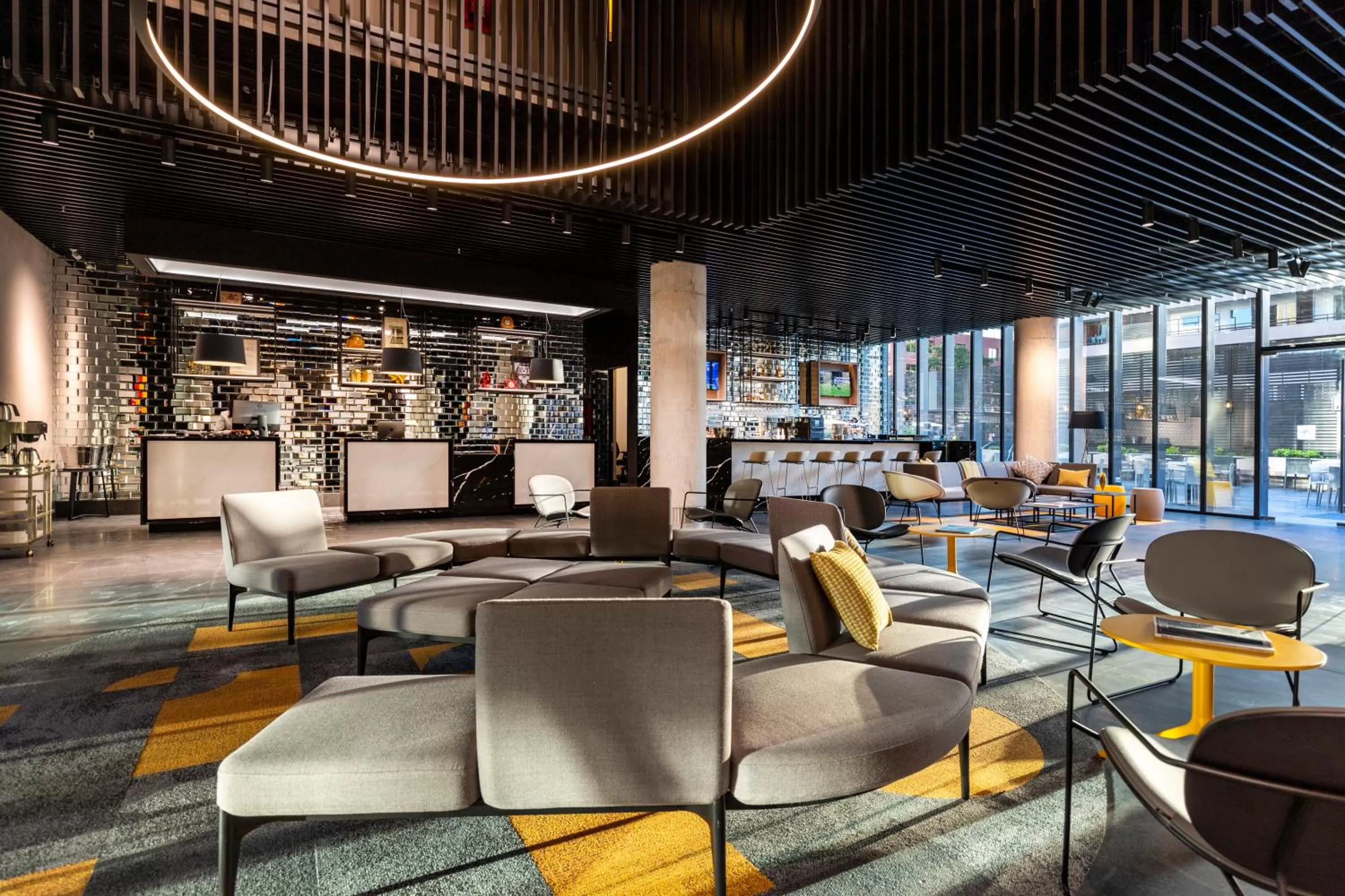 Lobby or reception in Ola Santiago Providencia, Tapestry Collection by Hilton