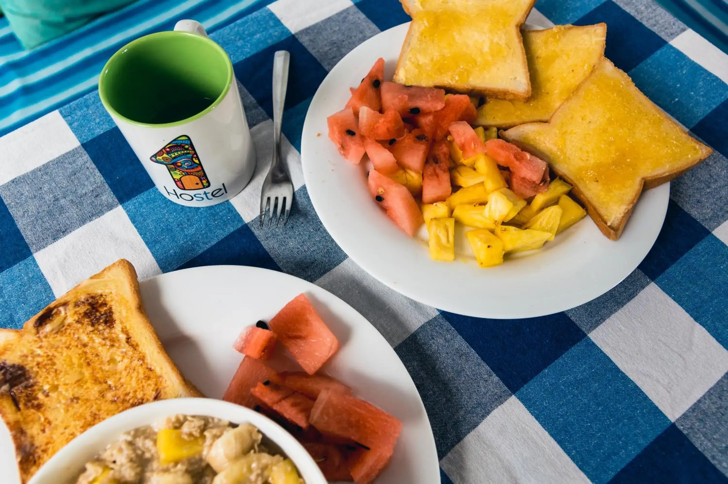 Breakfast in Hostel First @ Colombo Airport