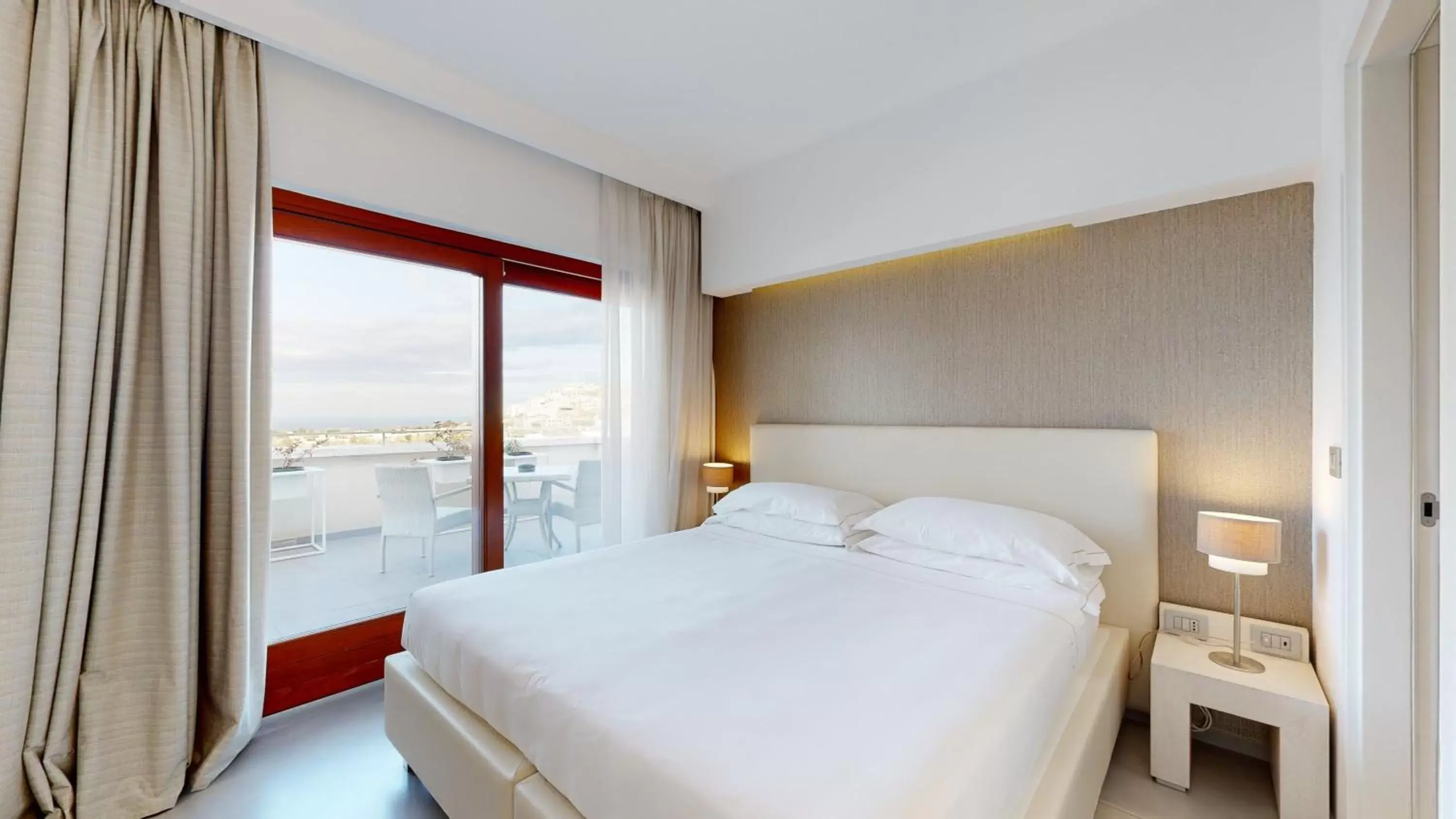 Bed in Hotel Monte Sarago