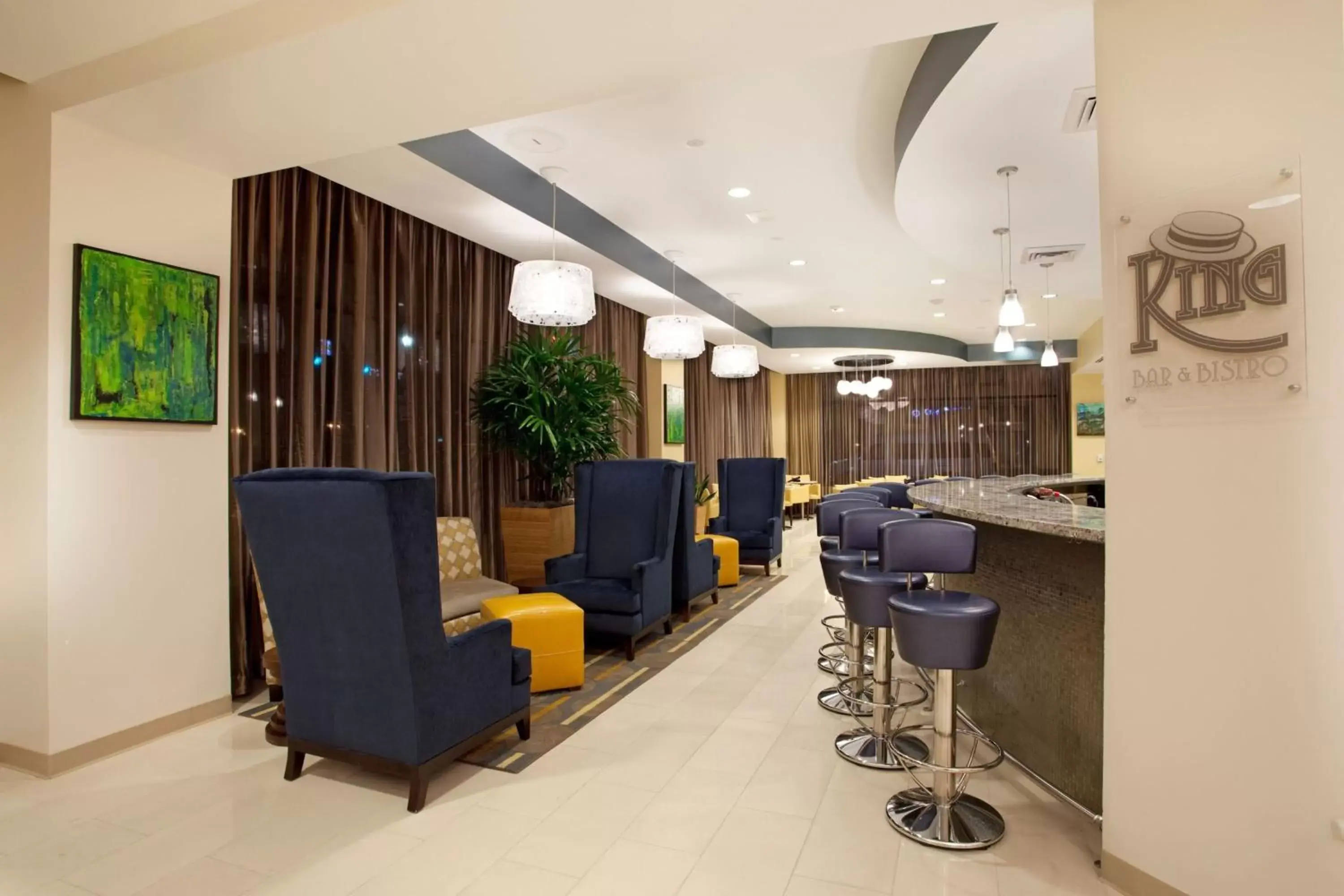 Lounge or bar, Lobby/Reception in Hotel Indigo Baton Rouge Downtown, an IHG Hotel