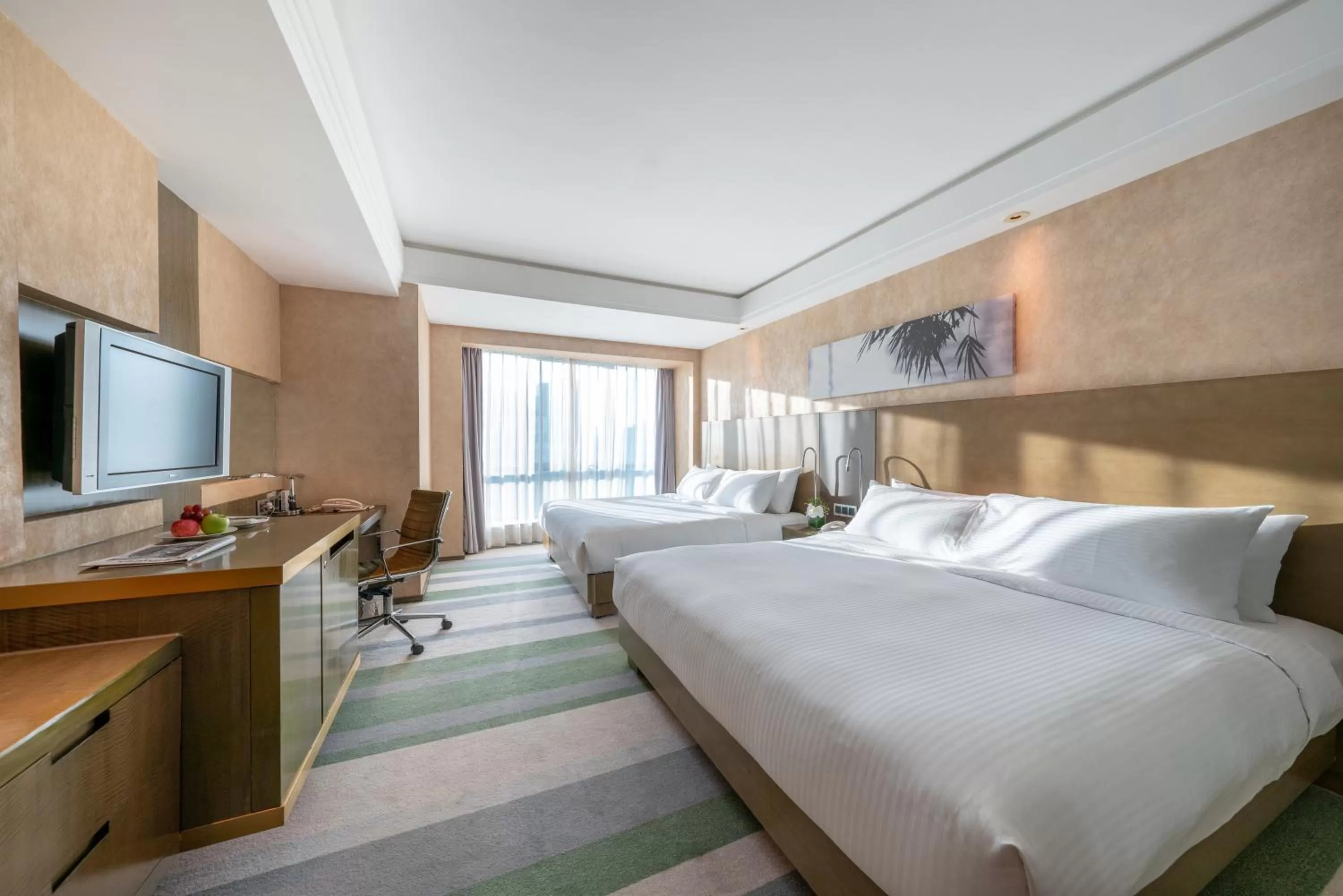 Bed in The Eton Hotel Shanghai