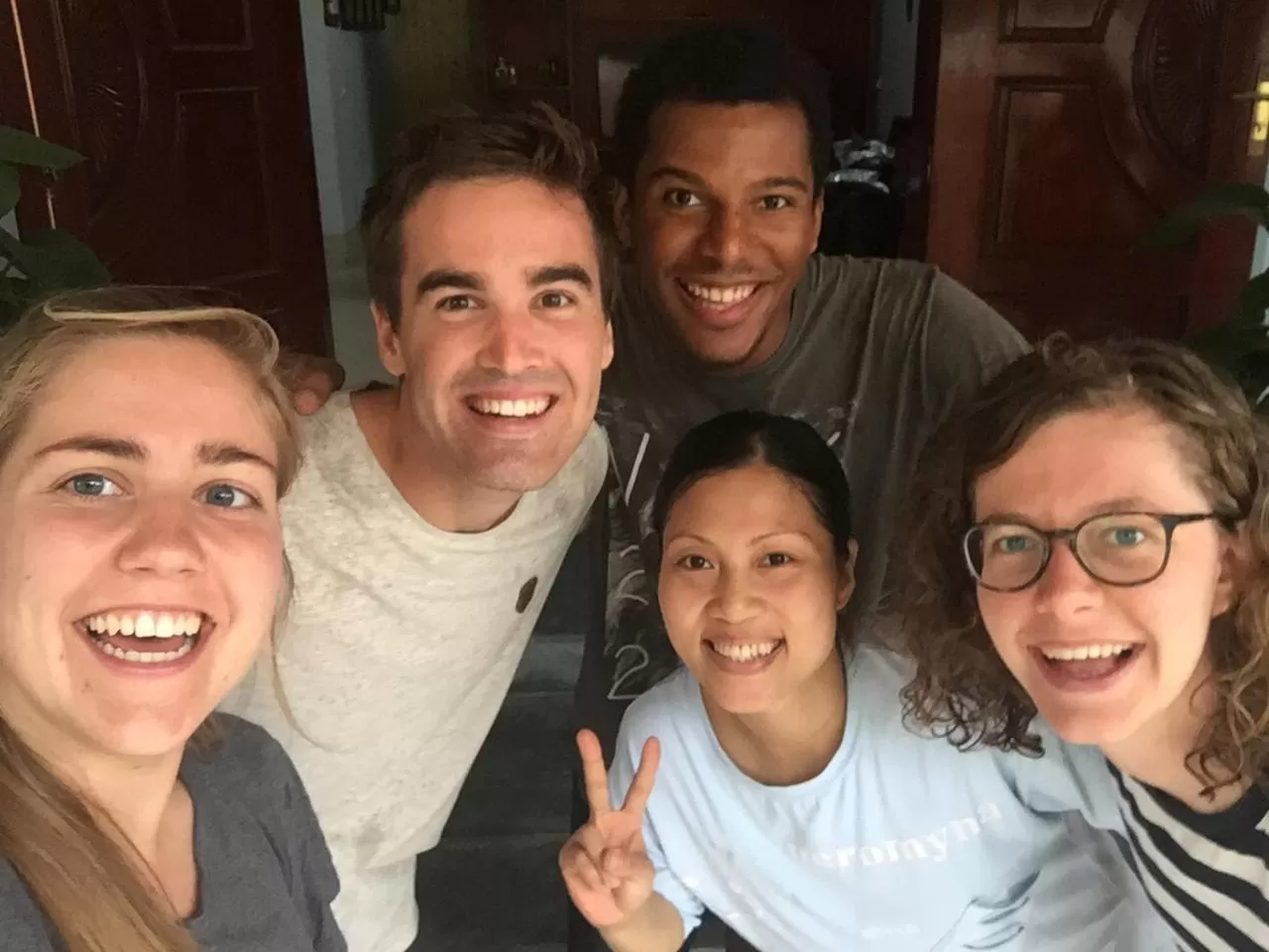 Guests in Tam Coc Heart Homestay