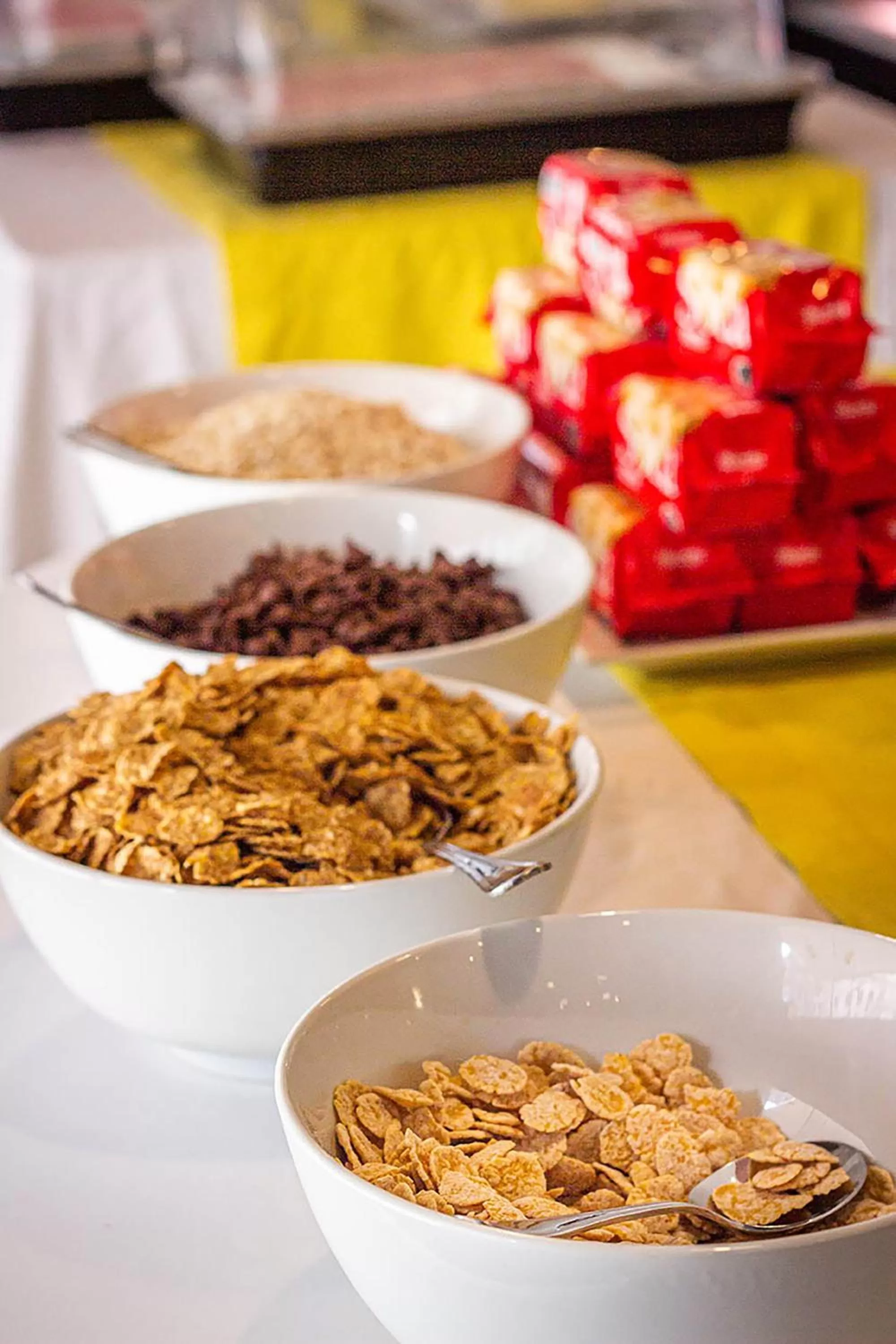 Buffet breakfast in Novapark