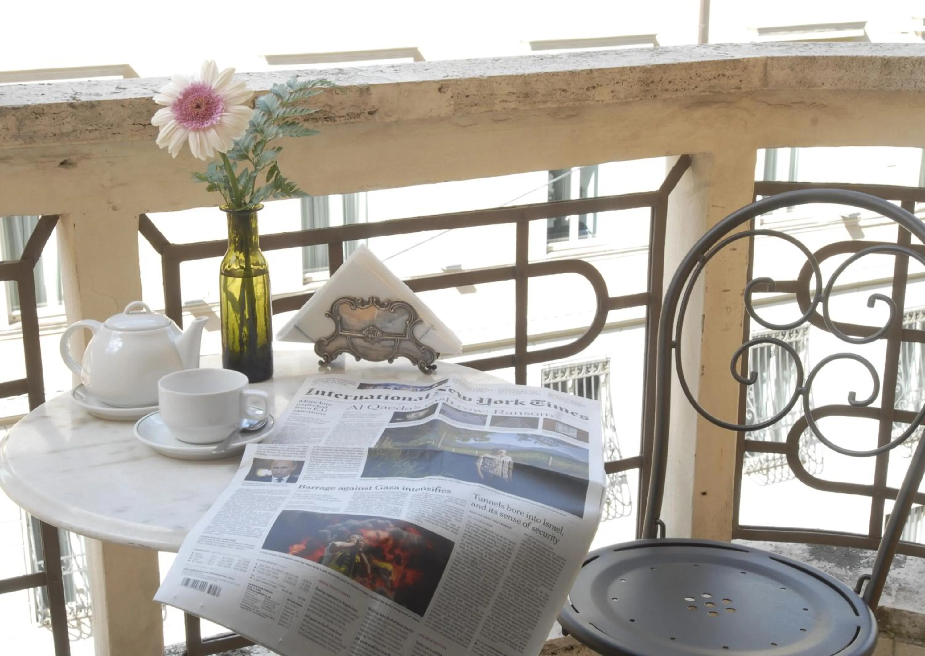 Balcony/Terrace in Hotel Lancelot