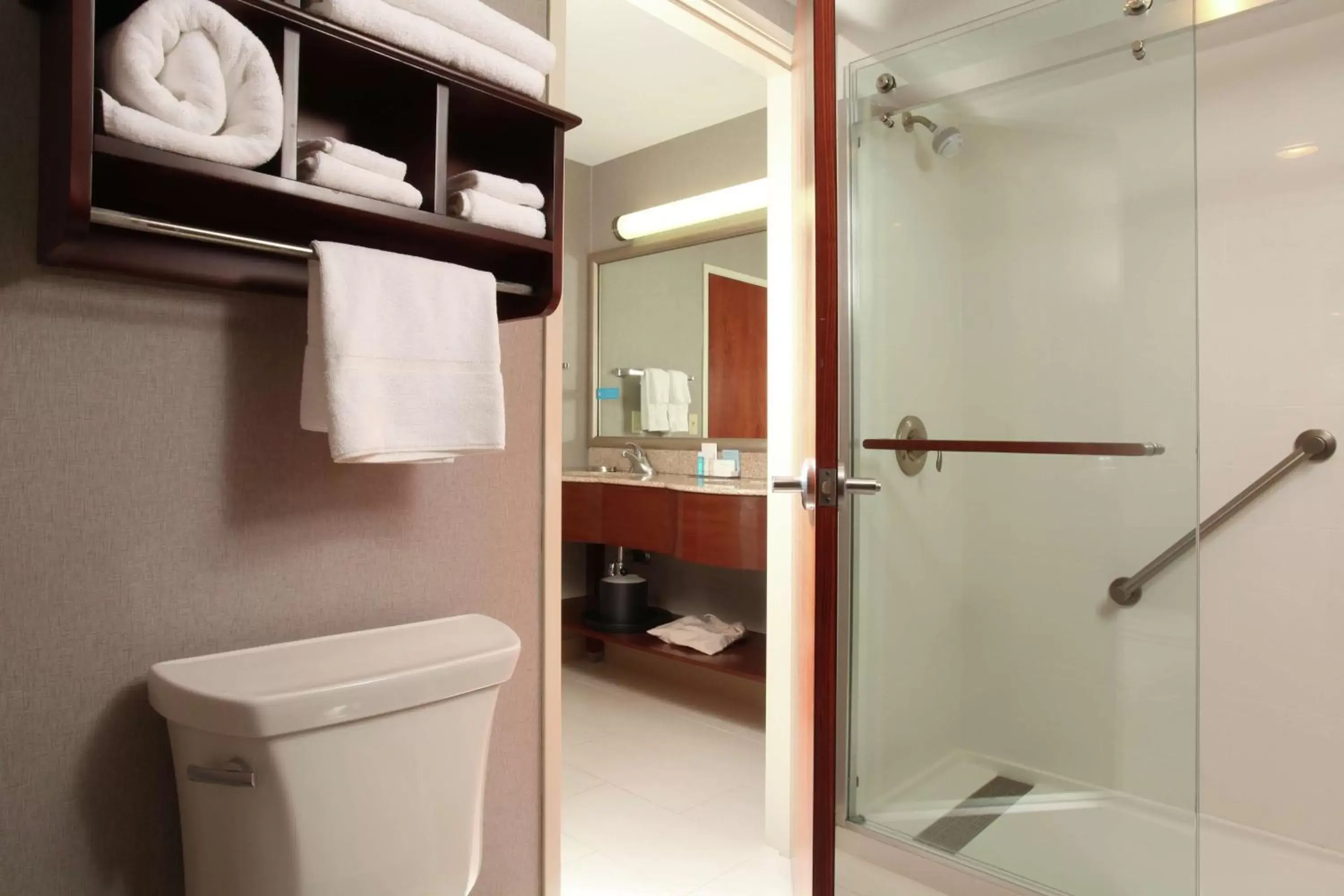 Bathroom in Hampton Inn By Hilton Spokane