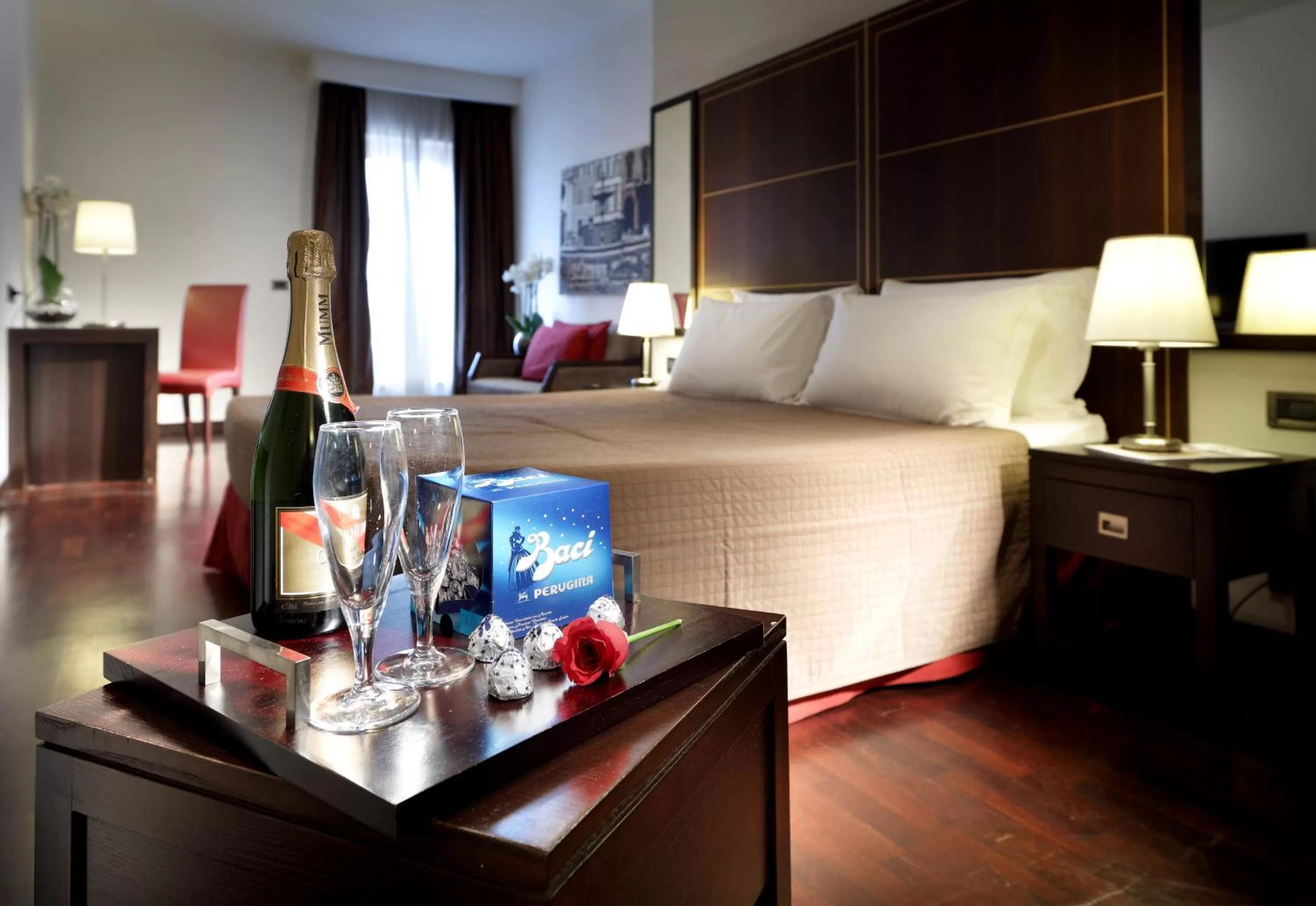 Bed in Exe International Palace