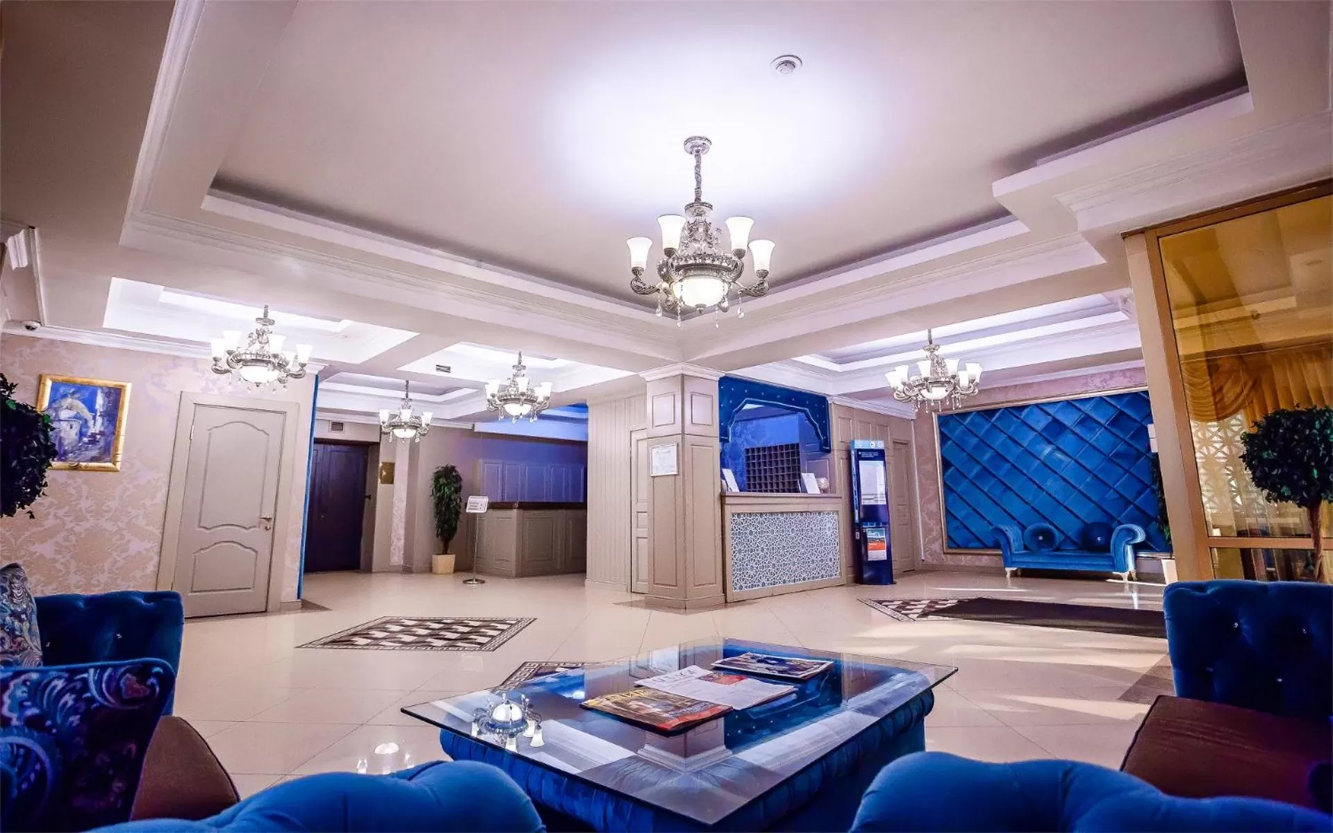 Lobby or reception in Grand Sapphire Hotel