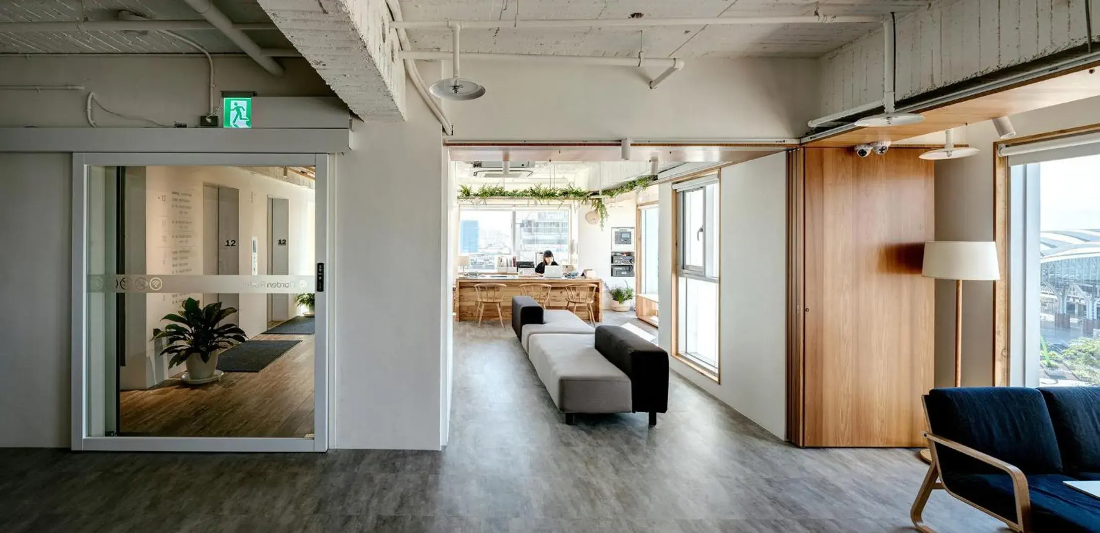 Seating Area in Norden Ruder Hostel Taichung