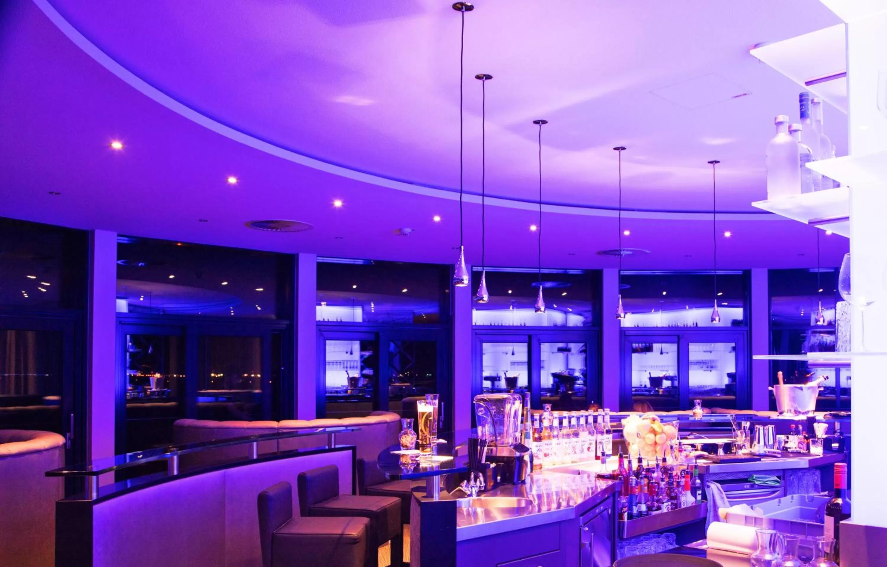 Lounge or bar, Restaurant/Places to Eat in Vital Hotel Frankfurt