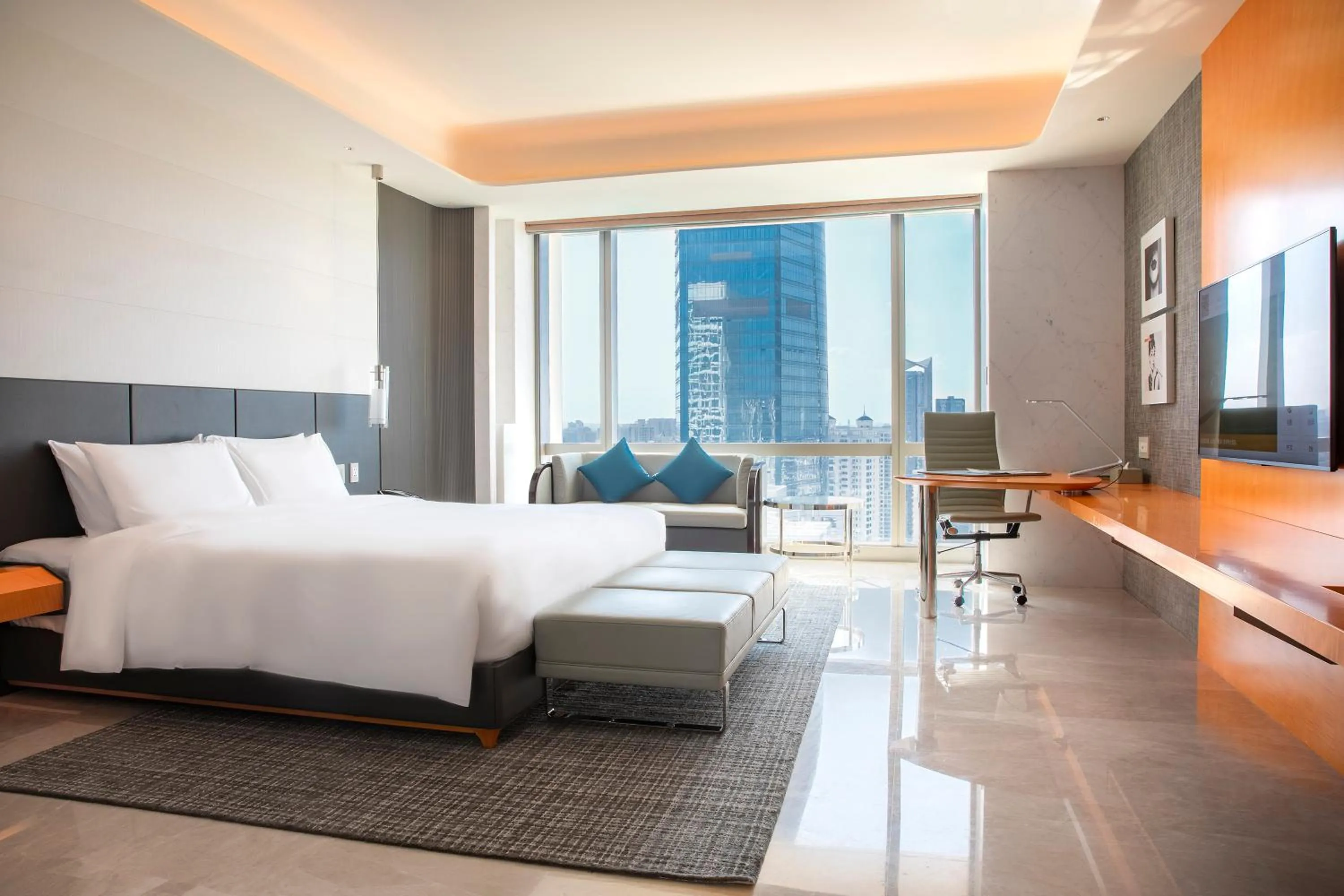 City view, Bed in Sofitel Haikou