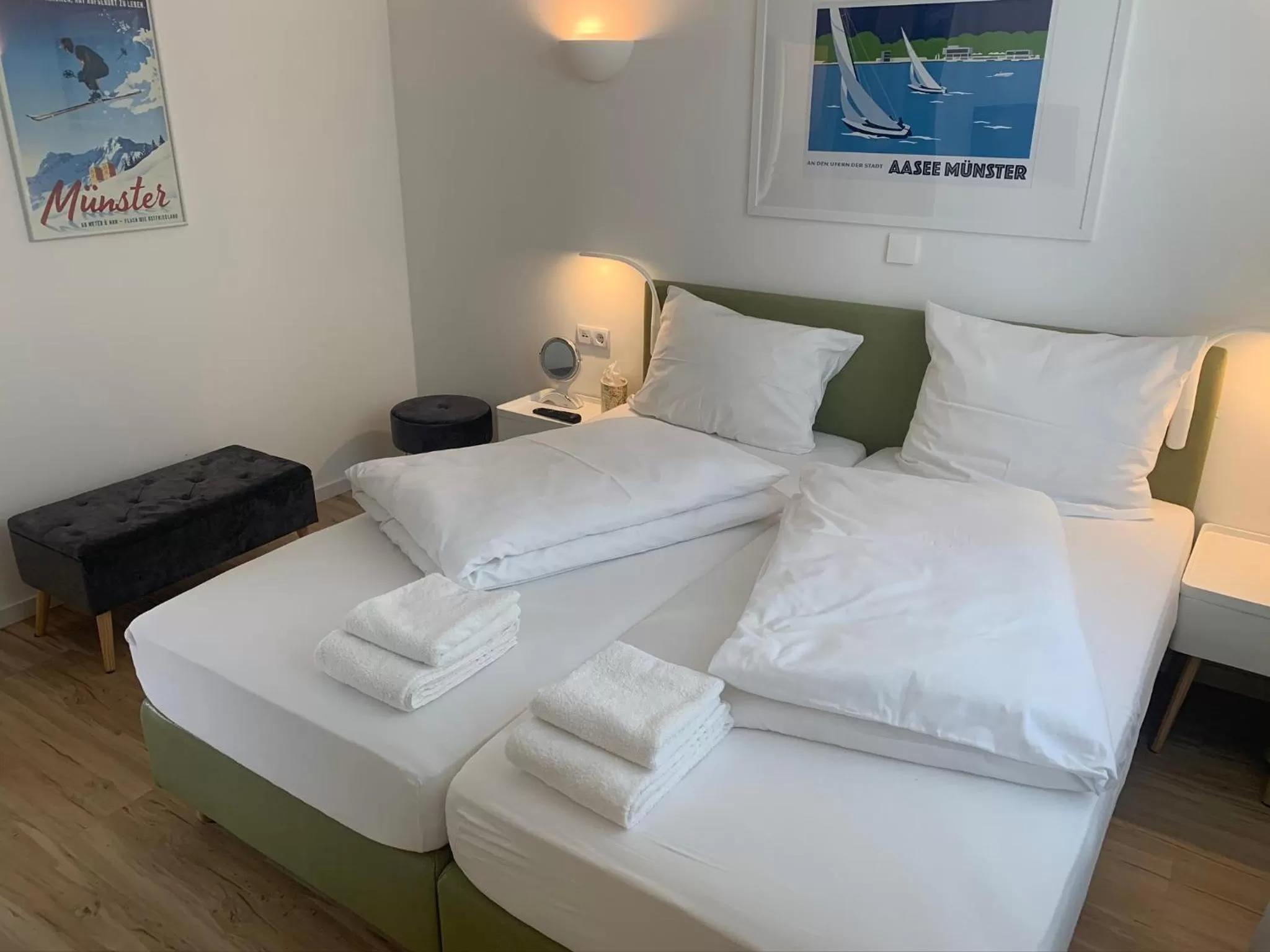 Bed in Park-Lodge Am Rohrbusch