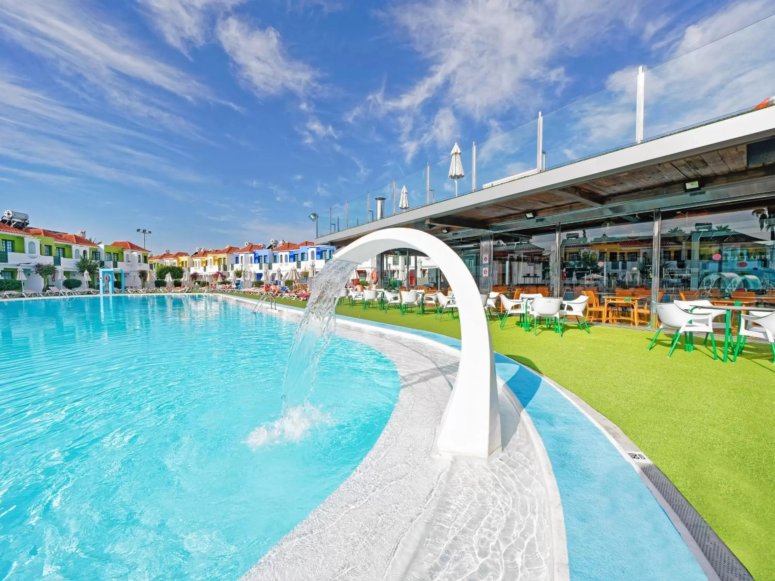 Day, Swimming Pool in Bungalows Vistaflor