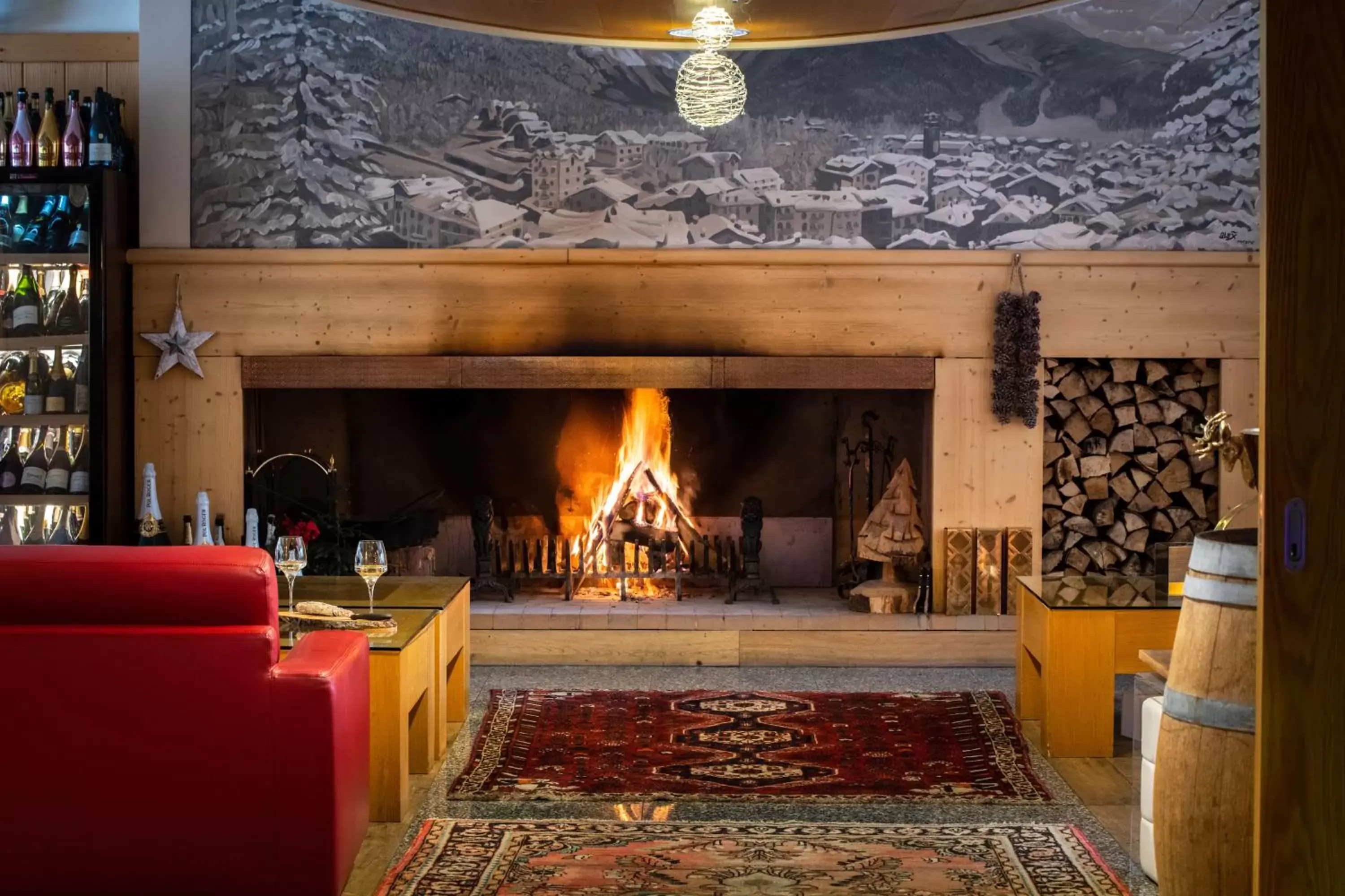 Living room in Hotel Garni Pegrà