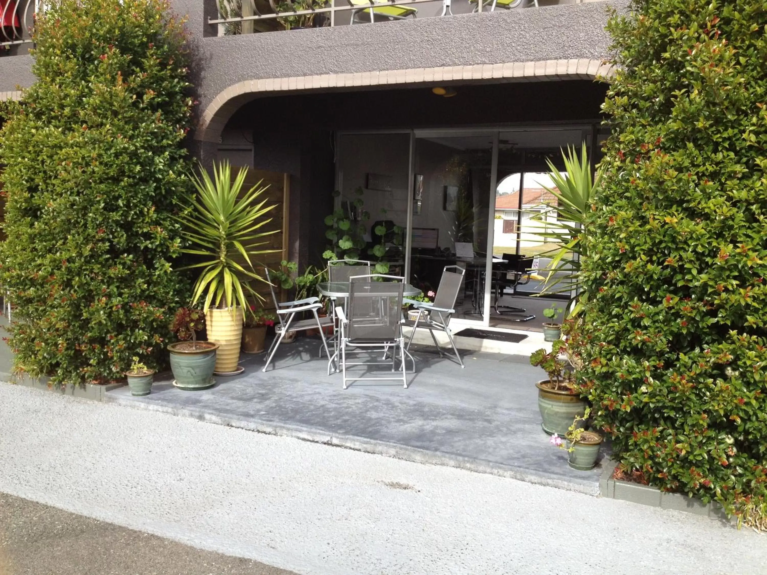 Balcony/Terrace in Rotorua Motel