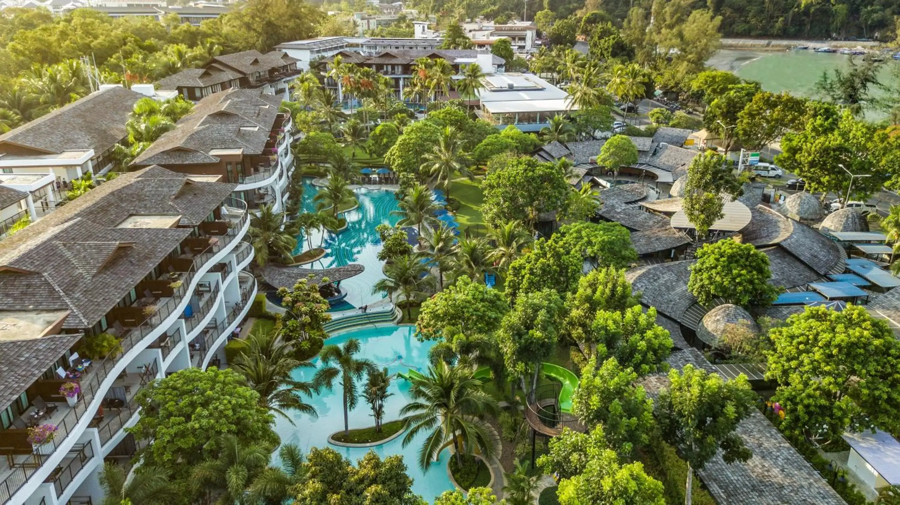 Property building, Bird's-eye View in Holiday Ao Nang Beach Resort, Krabi - SHA Extra Plus