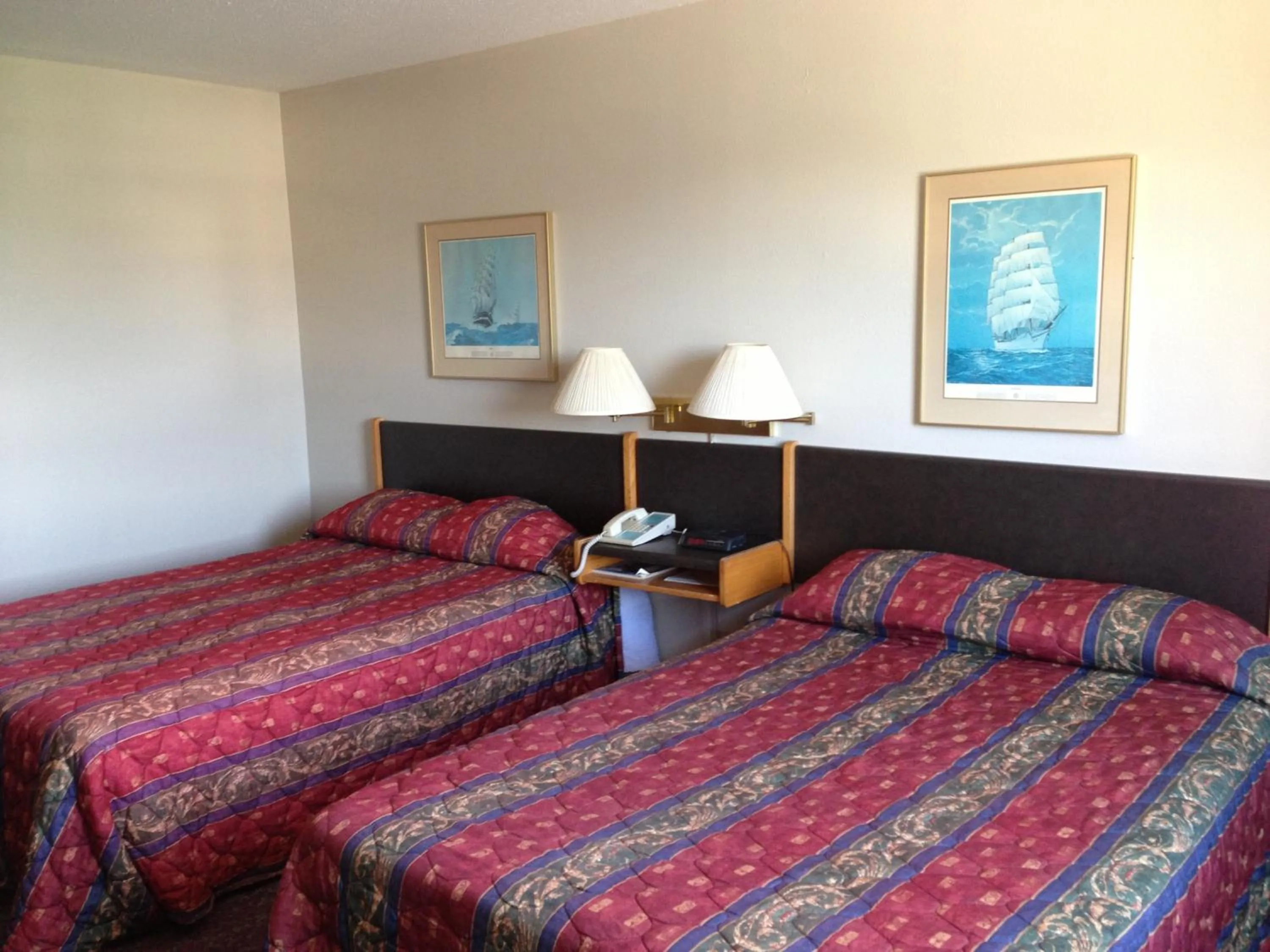 Bed in Moby Dick Inn