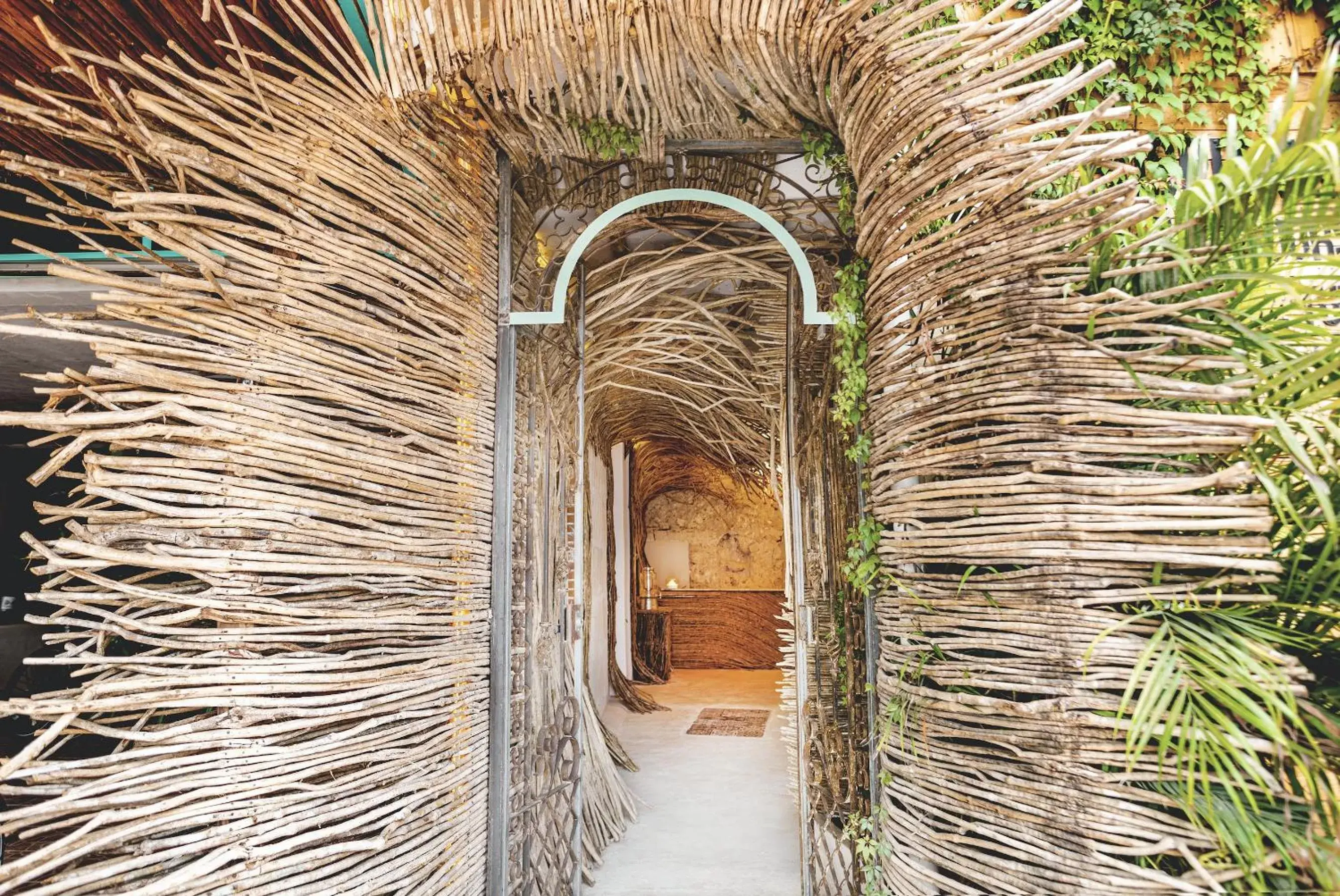 Lobby or reception in LA TULUMEÑA Boutique Hotel