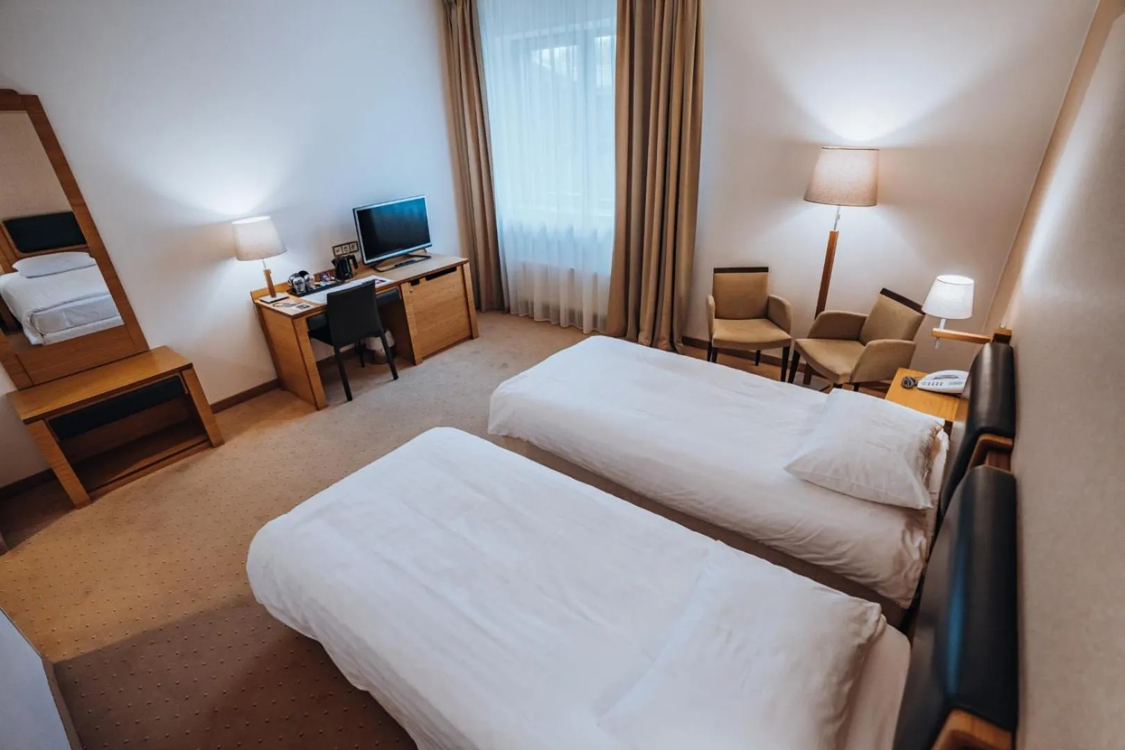 Photo of the whole room, Bed in Gabija Hotel SPA & Conferences