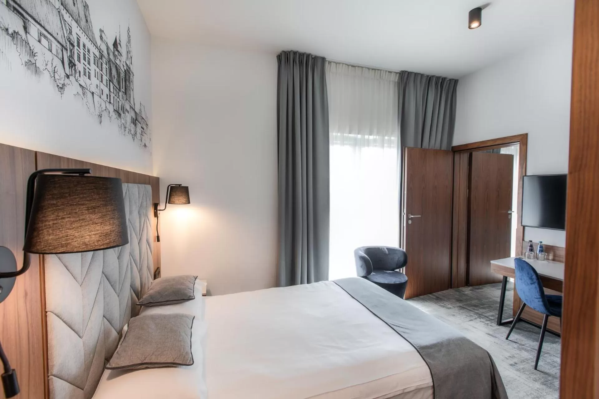 Bed in Focus Hotel Premium Kraków