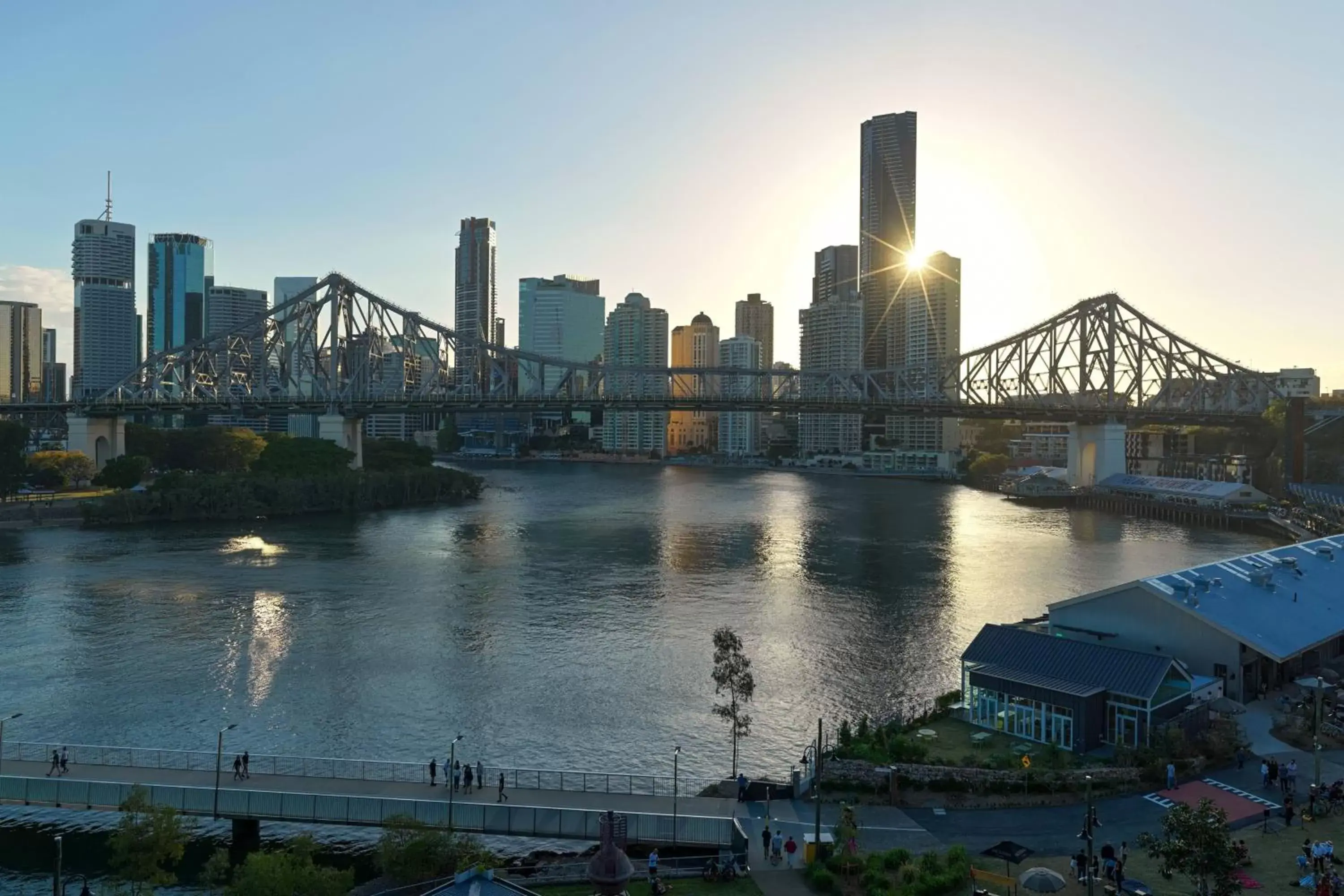 Property building in Brisbane Marriott Hotel