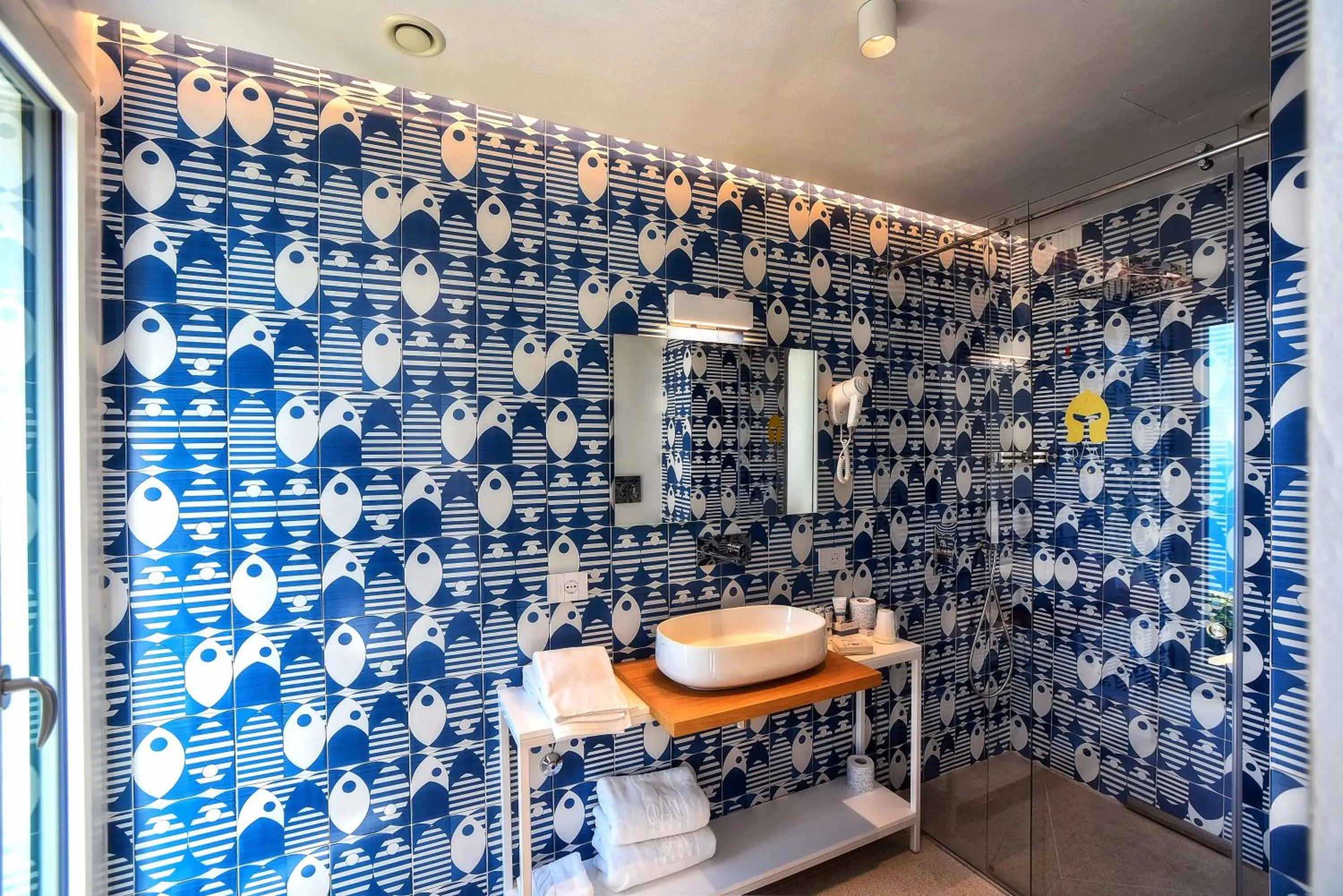 Bathroom in Hotel Graal