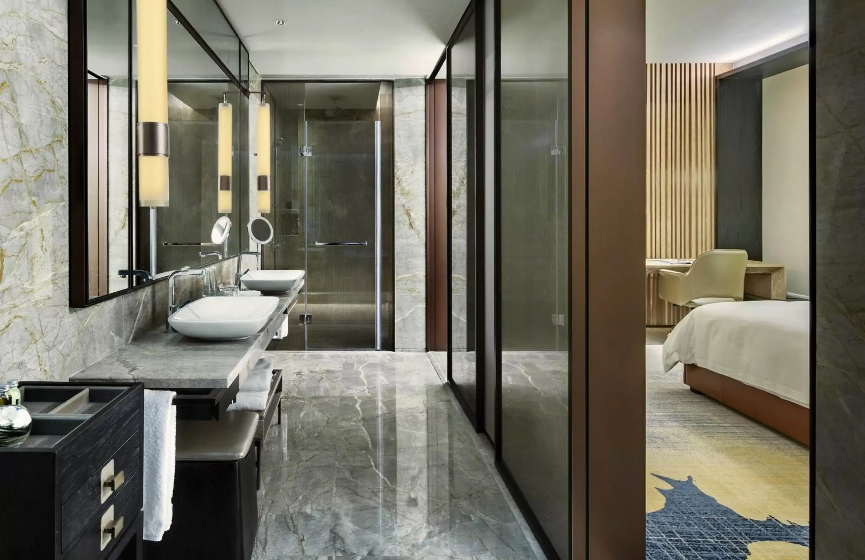 Bathroom in InterContinental Zhuhai, an IHG Hotel
