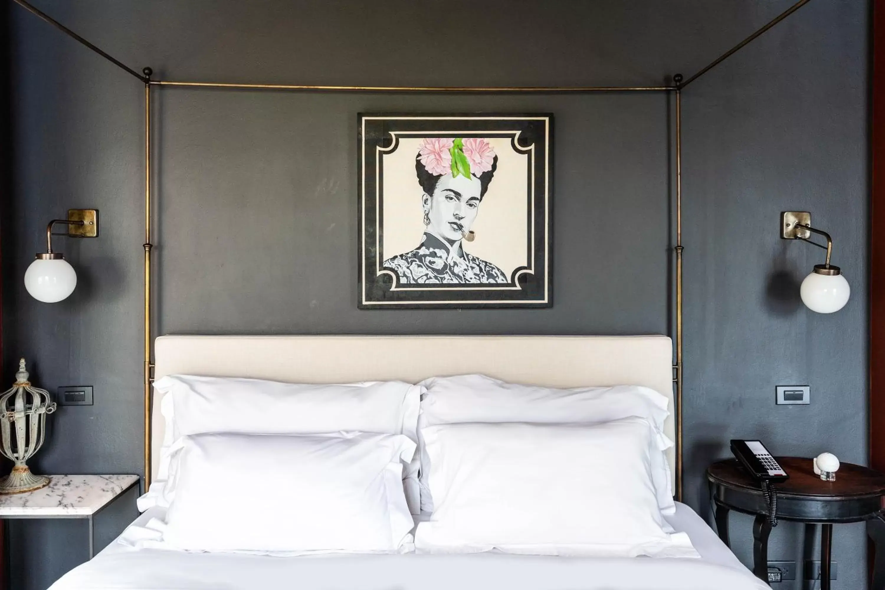 Bed in Amdaeng Bangkok Riverside Hotel - SHA Plus Certified
