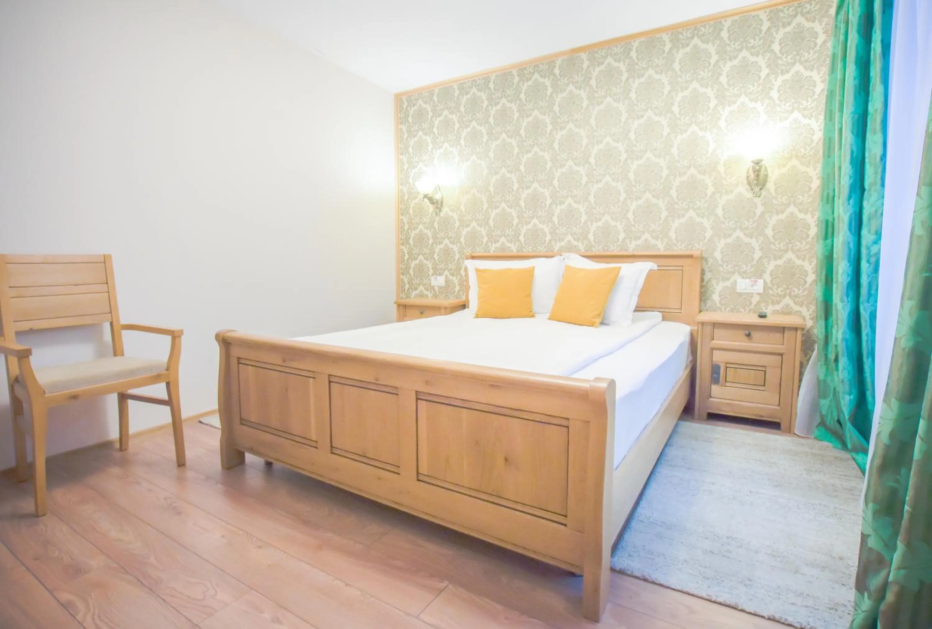 Bedroom, Bed in Safrano Palace