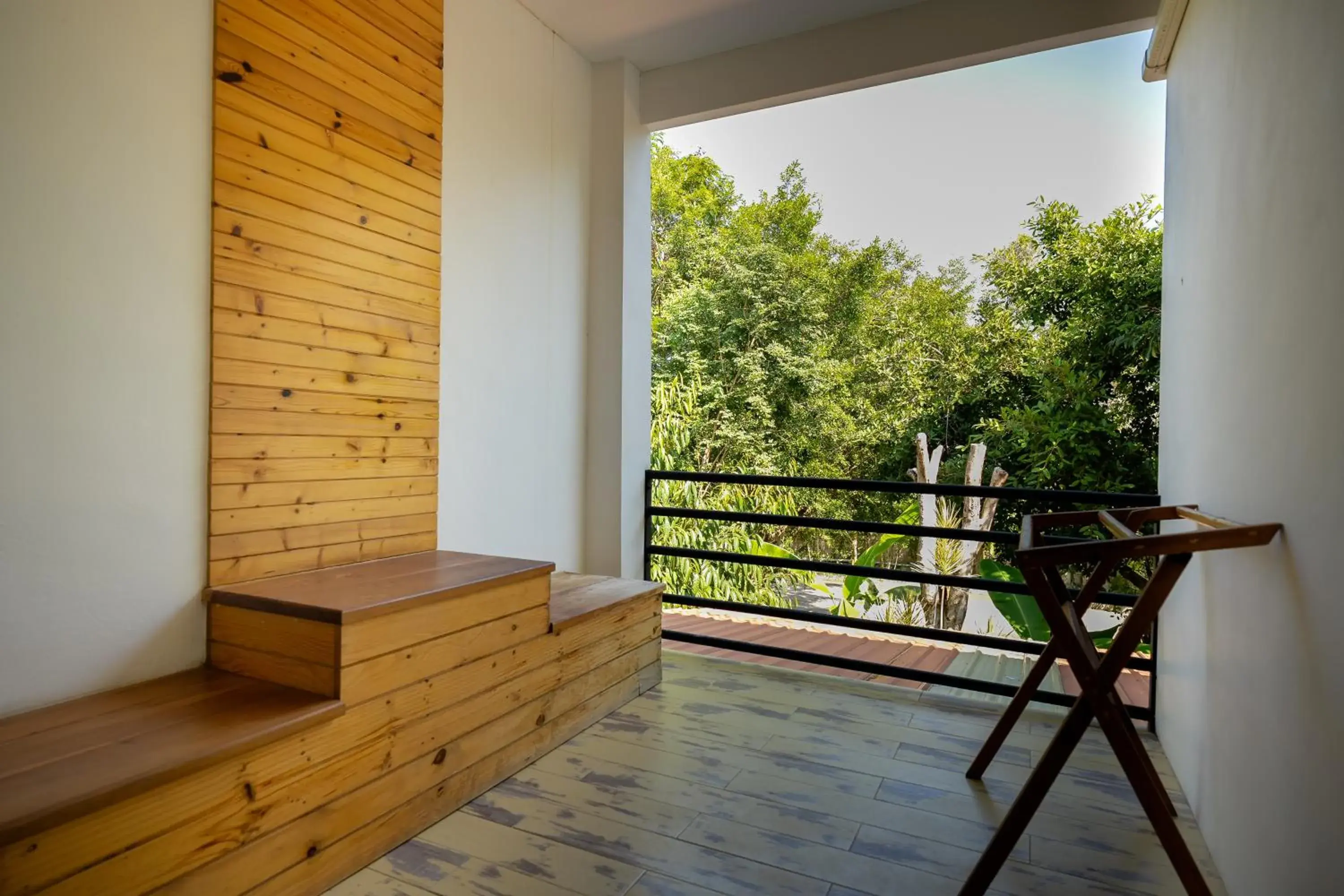 Balcony/Terrace in Tamnanpar Resort