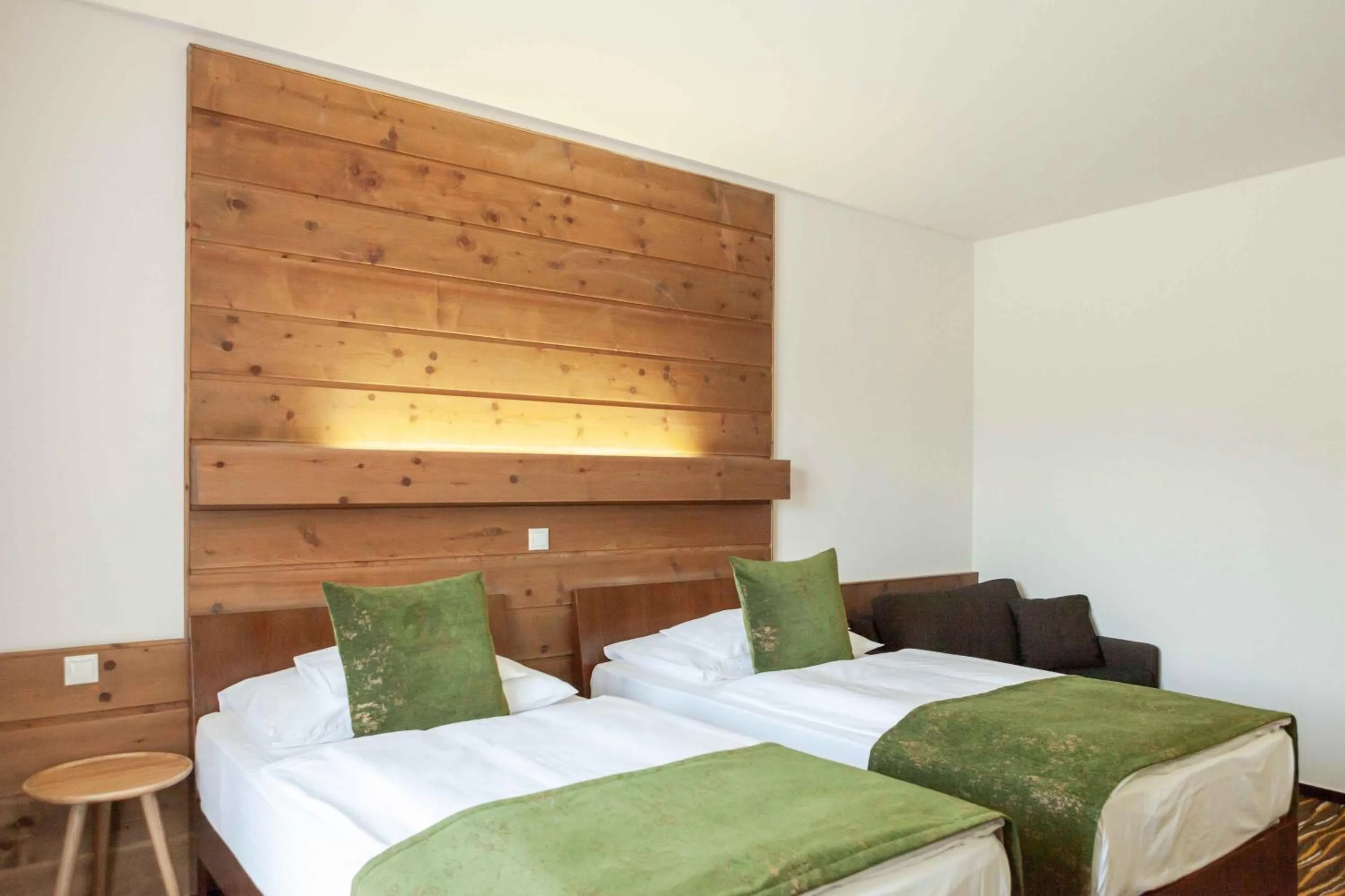 Bed in Equitana Hotel Resort