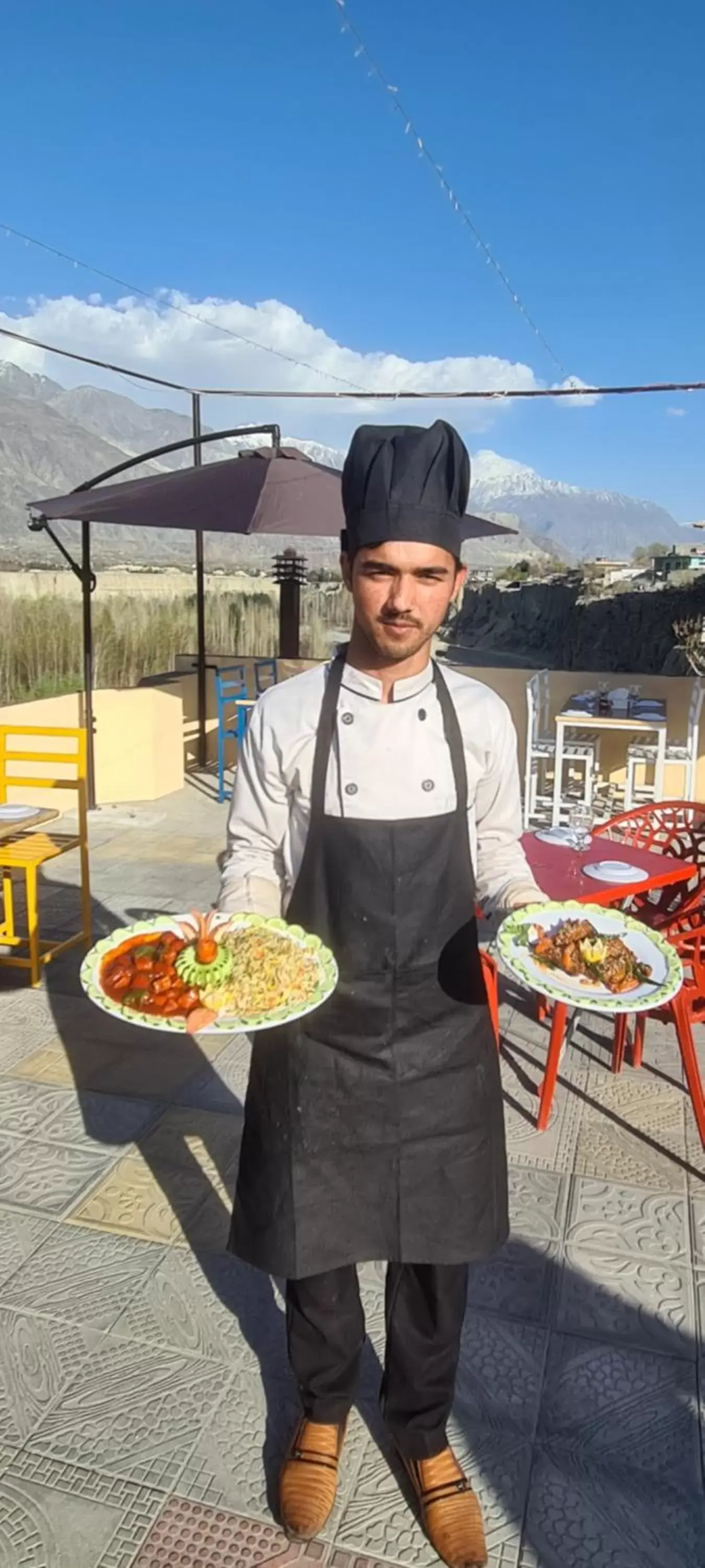 Food and drinks in Indus Lodges Gilgit Food and drinks in Indus Lodges Gilgit