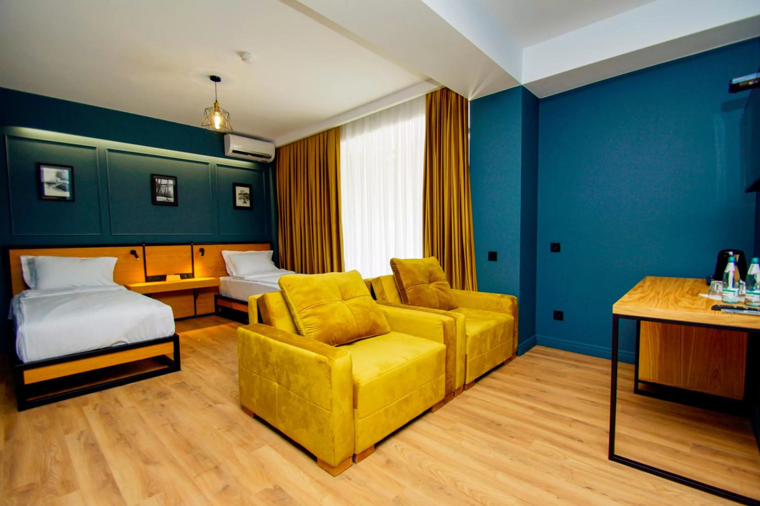Photo of the whole room, Bed in Borjomi Bridge Hotel