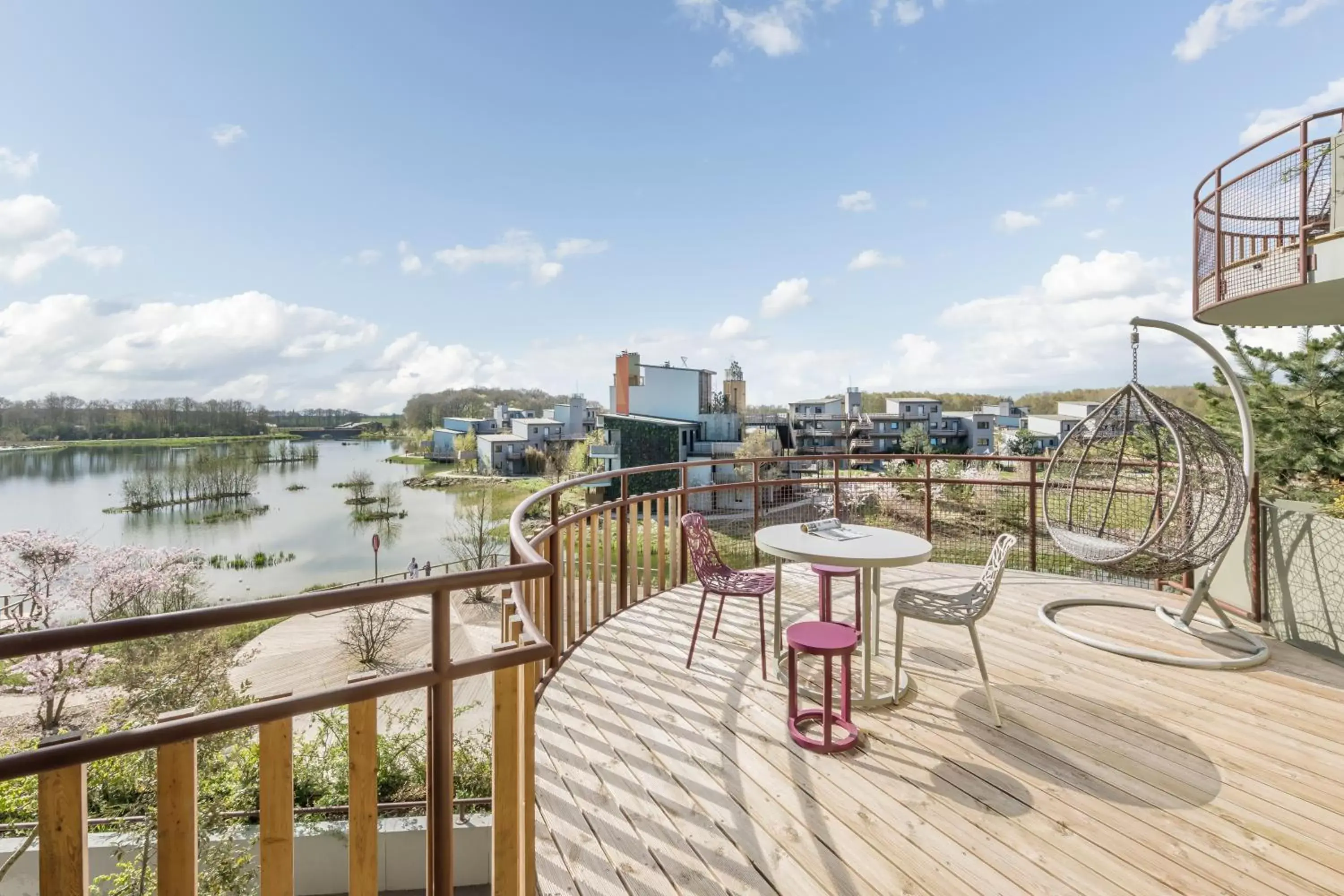 Patio, Balcony/Terrace in Center Parcs Villages Nature Paris