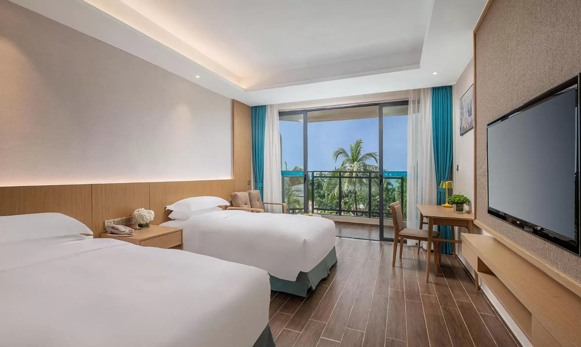 Luxury Twin Room in Sanya South China Hotel Luxury Twin Room in Sanya South China Hotel