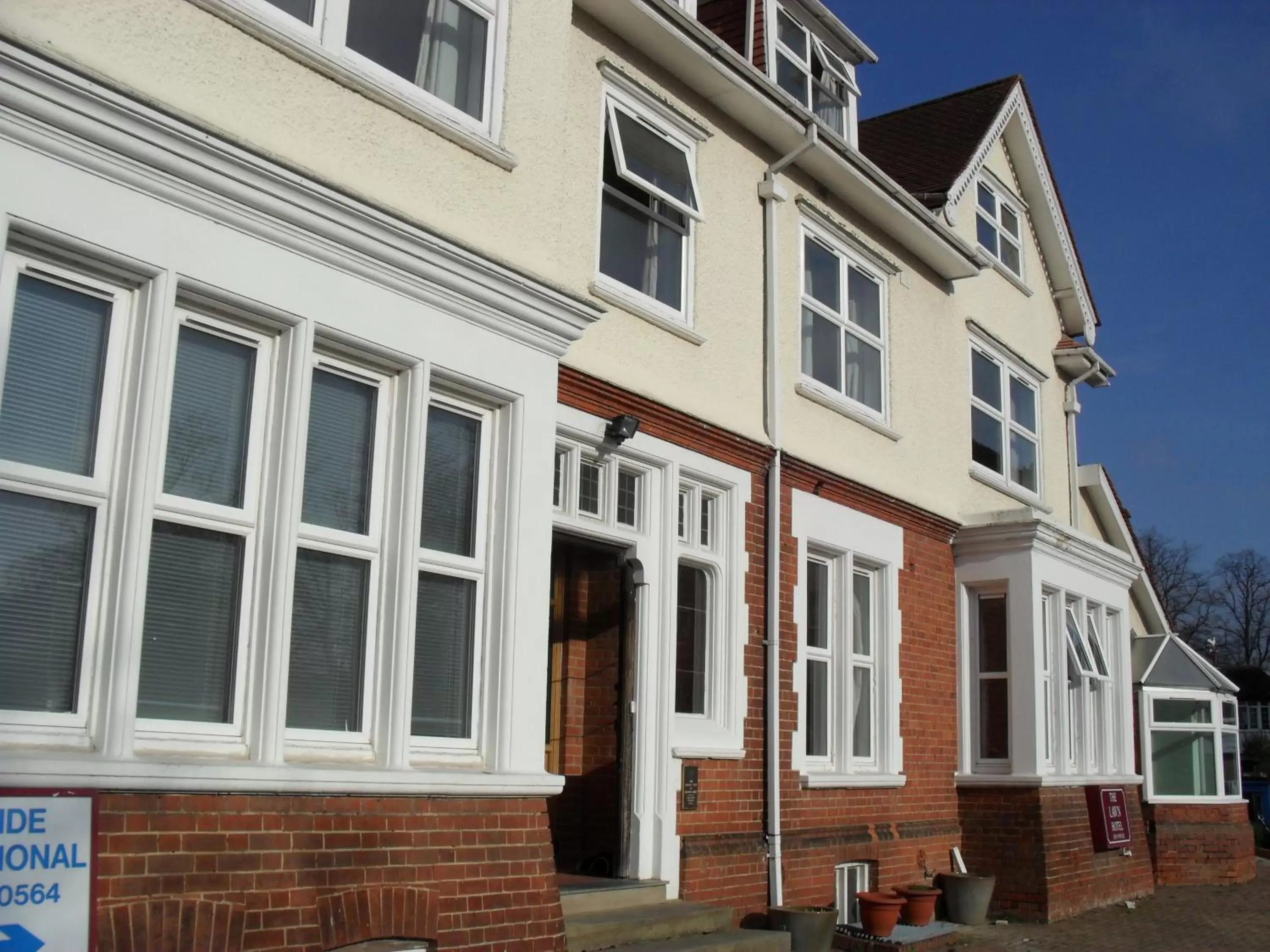 Facade/entrance, Property Building in The Lawn Hotel