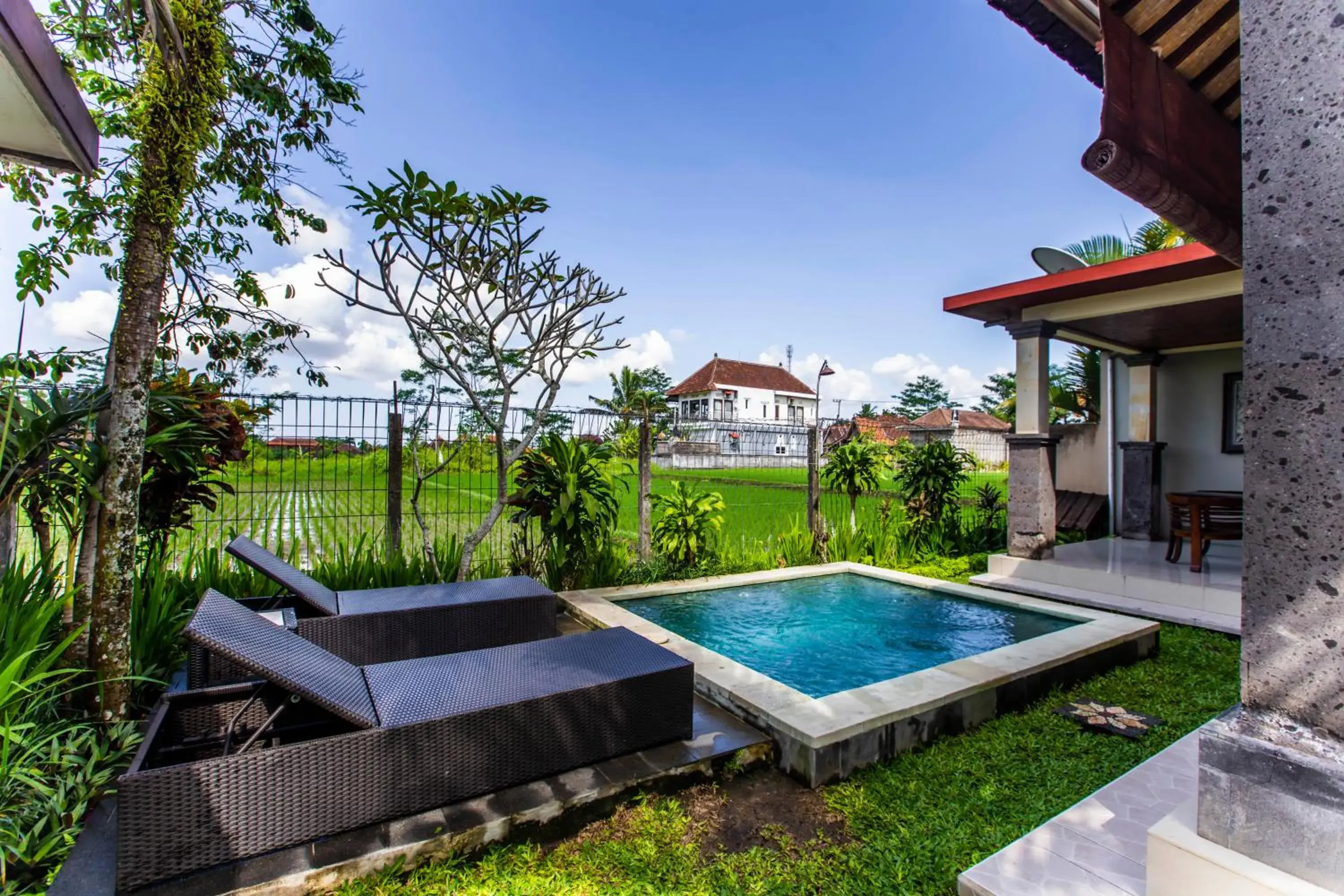 Swimming Pool in Villa Mandi Ubud