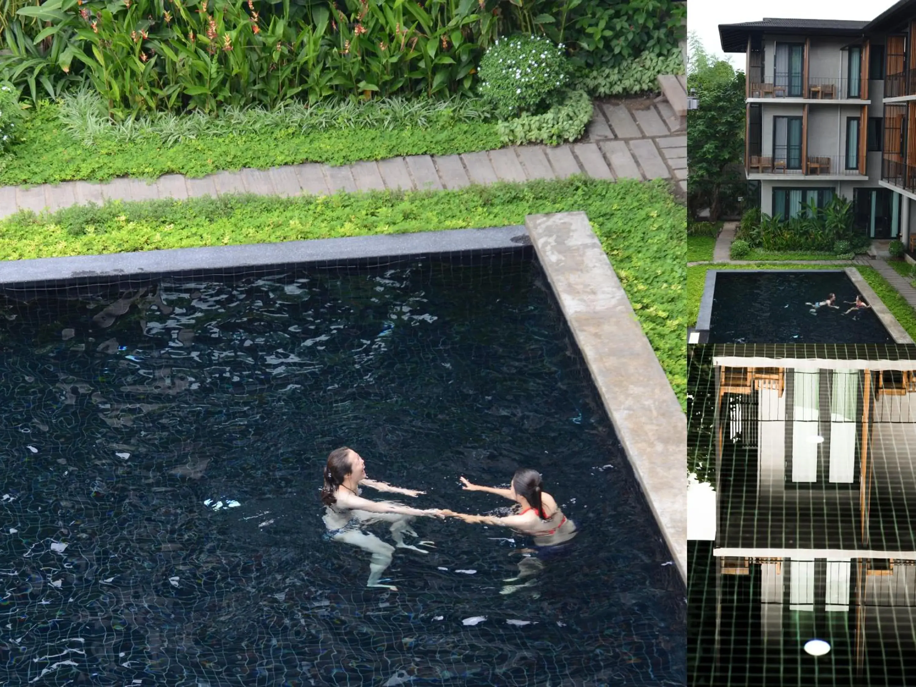 Swimming pool in Lamphu House Chiang Mai - SHA Extra Plus Certified